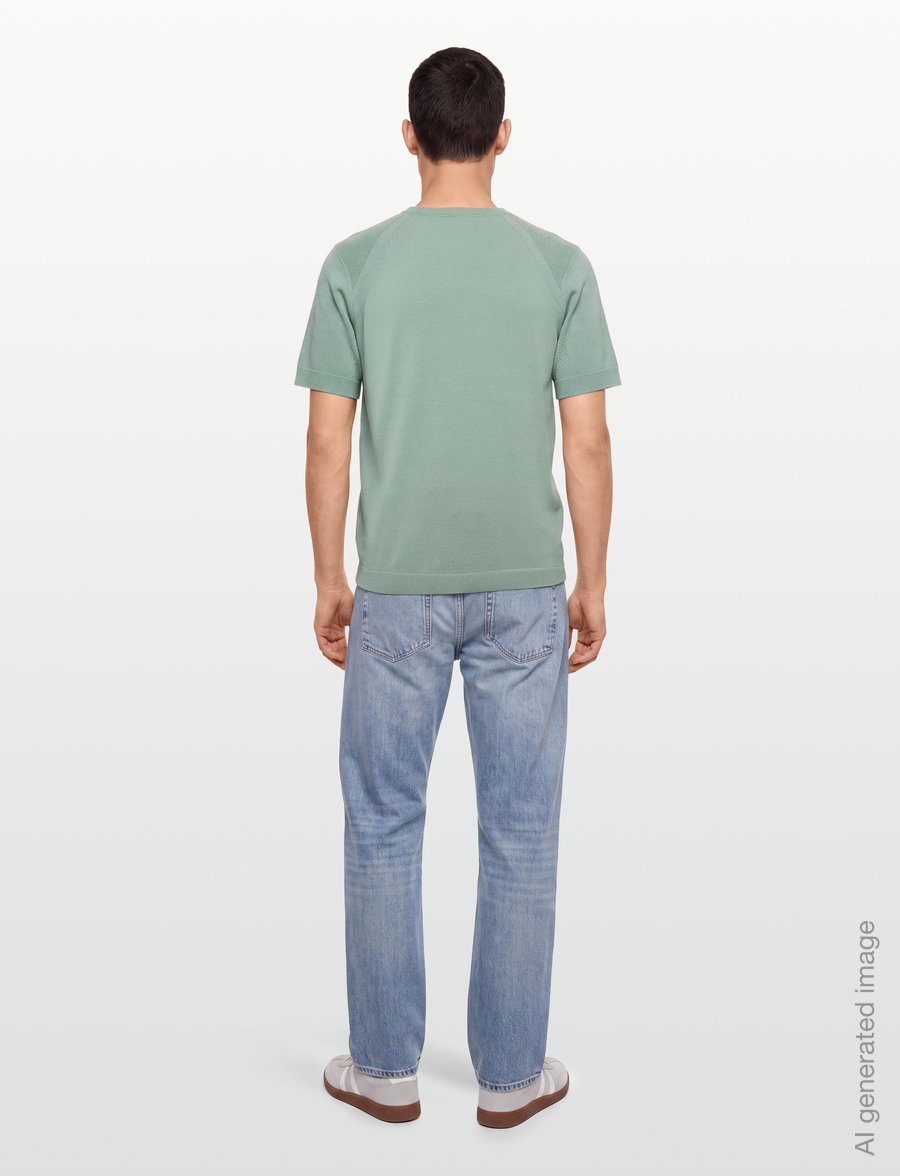 BOSS - KN_PS Spirit70 TS - oberteile & t-shirts - open green - 4