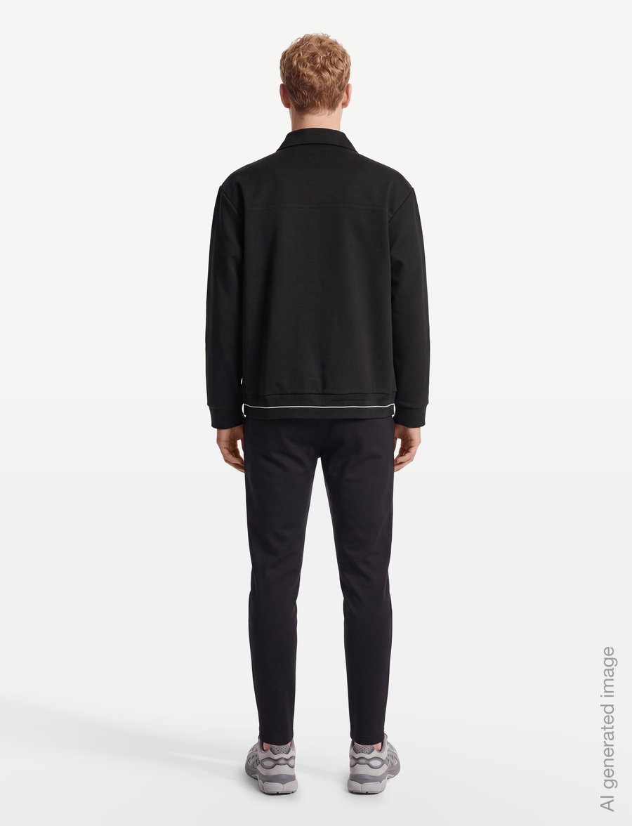 BOSS - SW_Member FZ - oberteile - black - 4