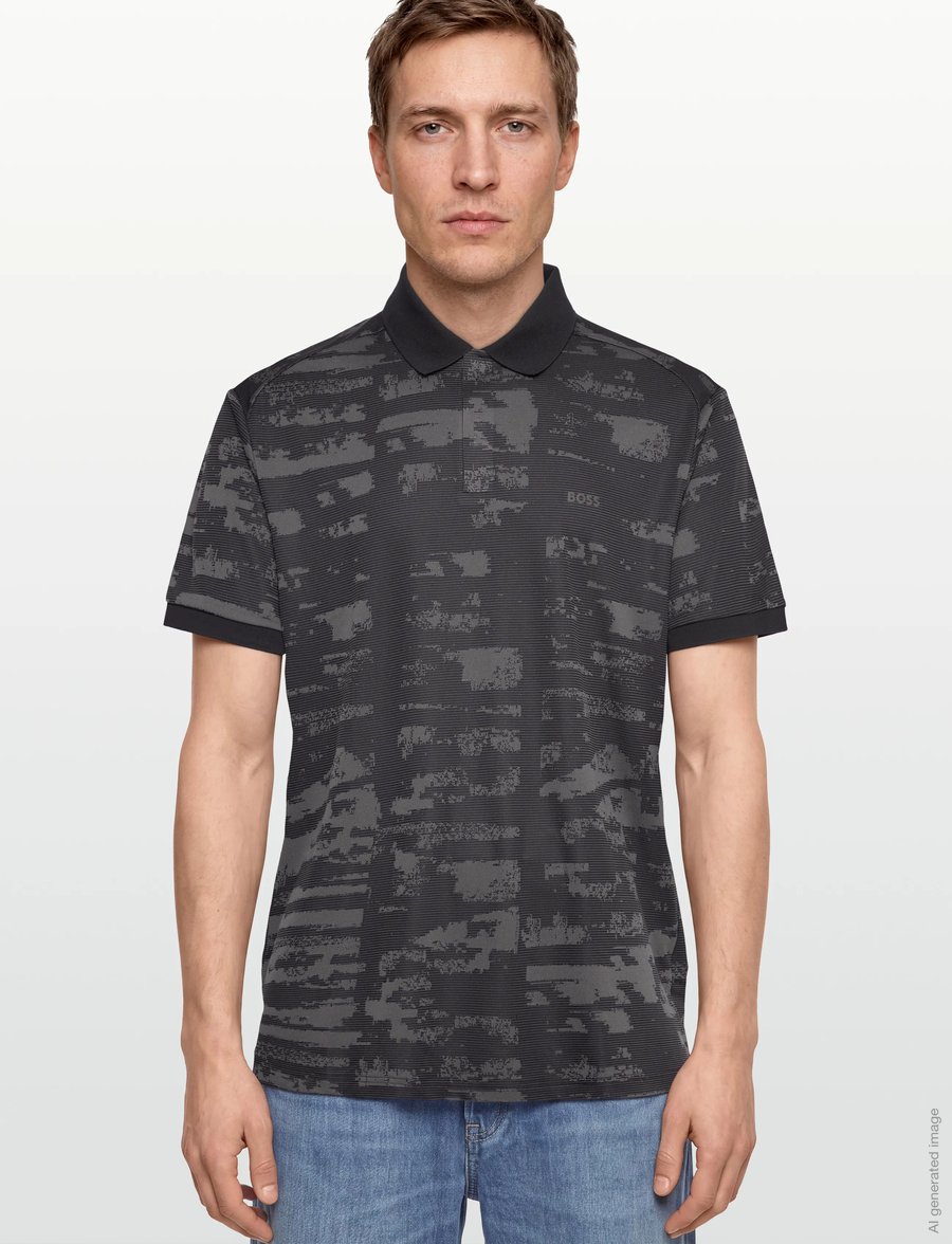 BOSS - PL_Active Repeat - oberteile & t-shirts - black - 3