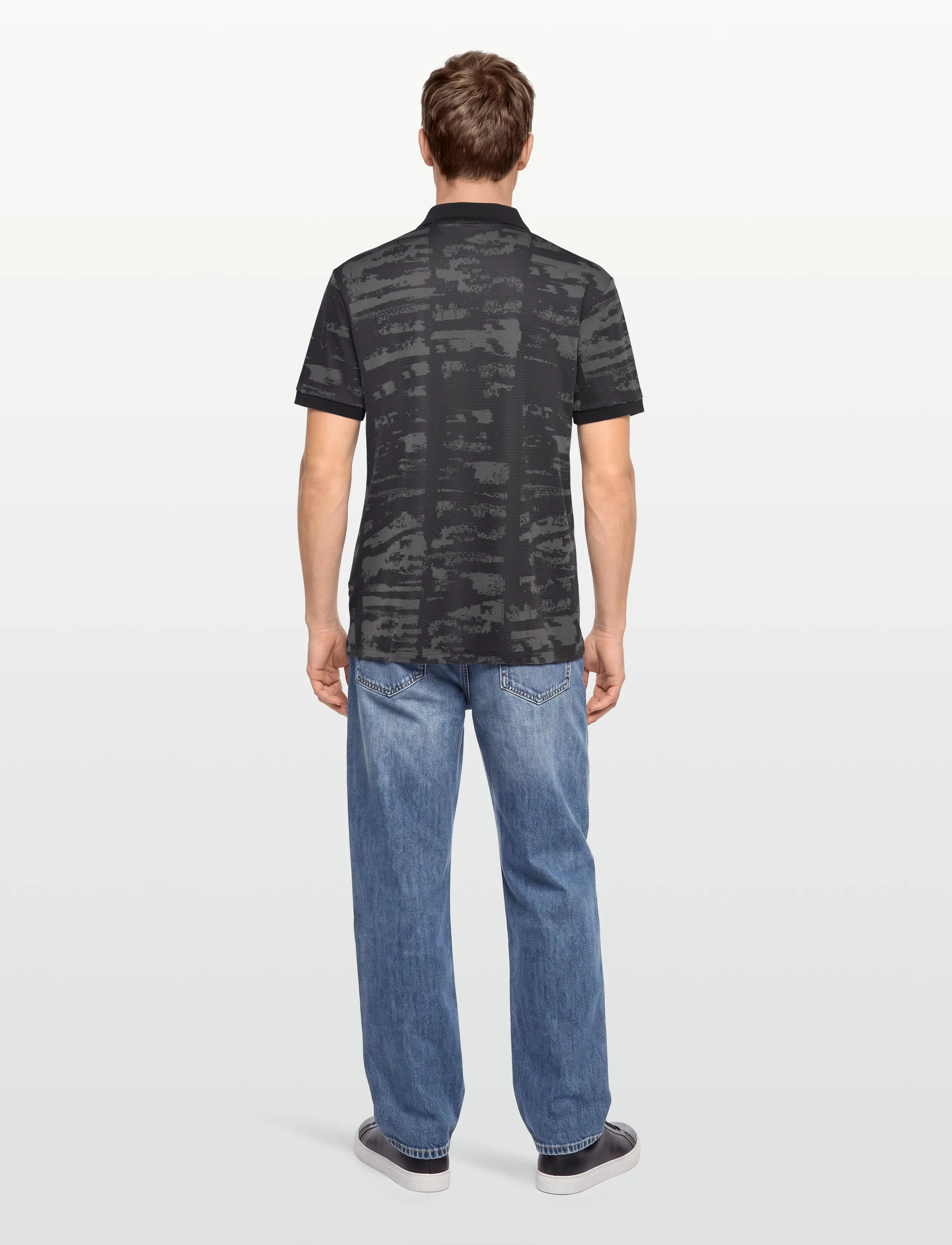 BOSS - PL_Active Repeat - lühikeste varrukatega polod - black - 4