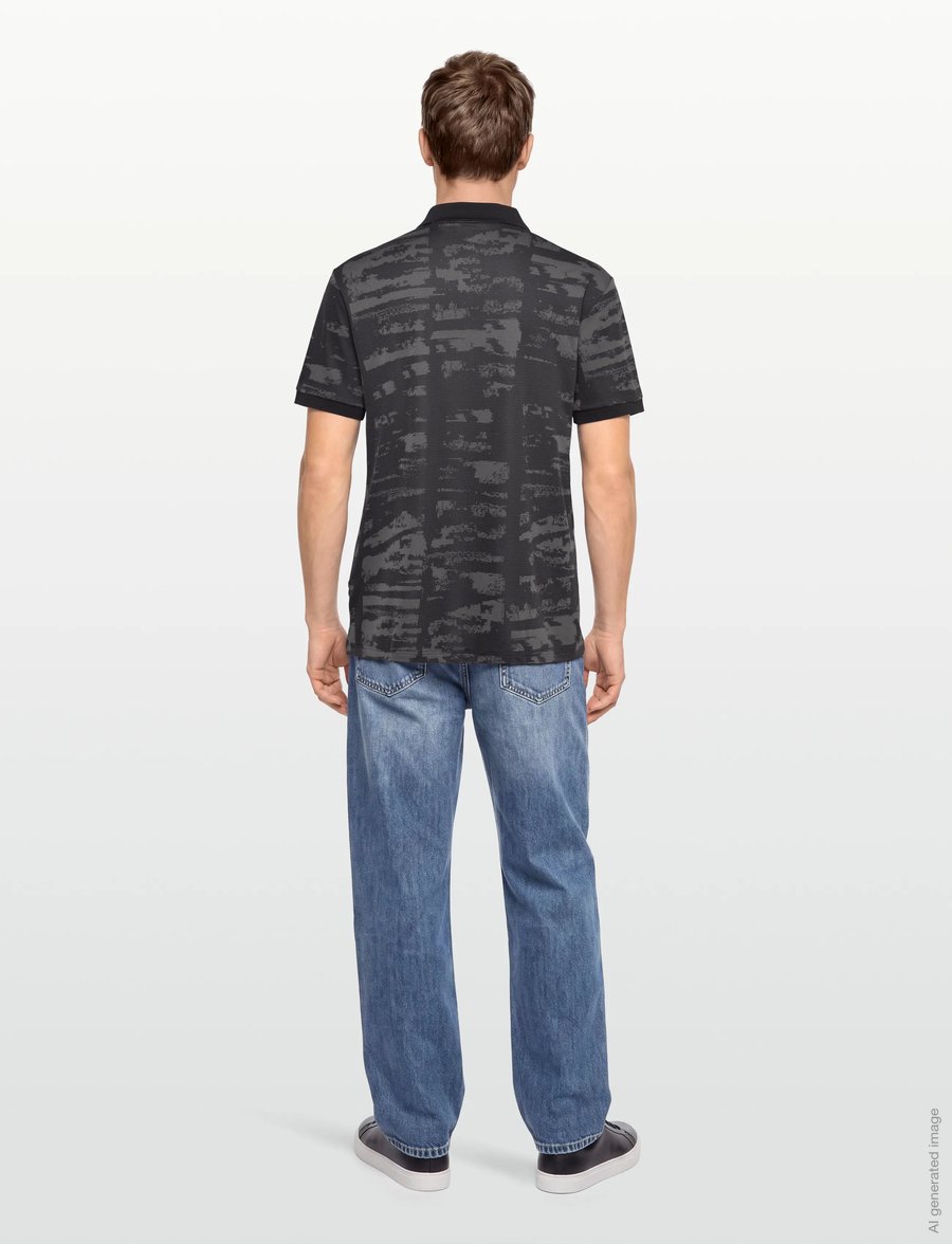 BOSS - PL_Active Repeat - oberteile & t-shirts - black - 4