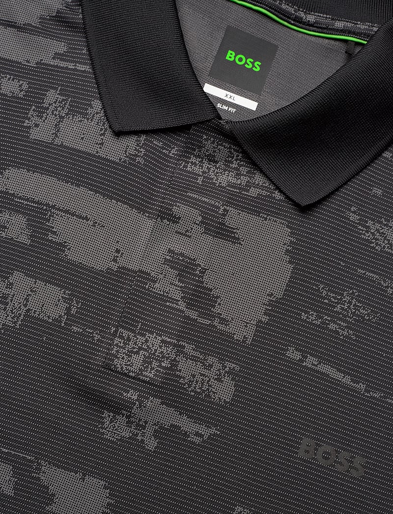 BOSS - PL_Active Repeat - oberteile & t-shirts - black - 2