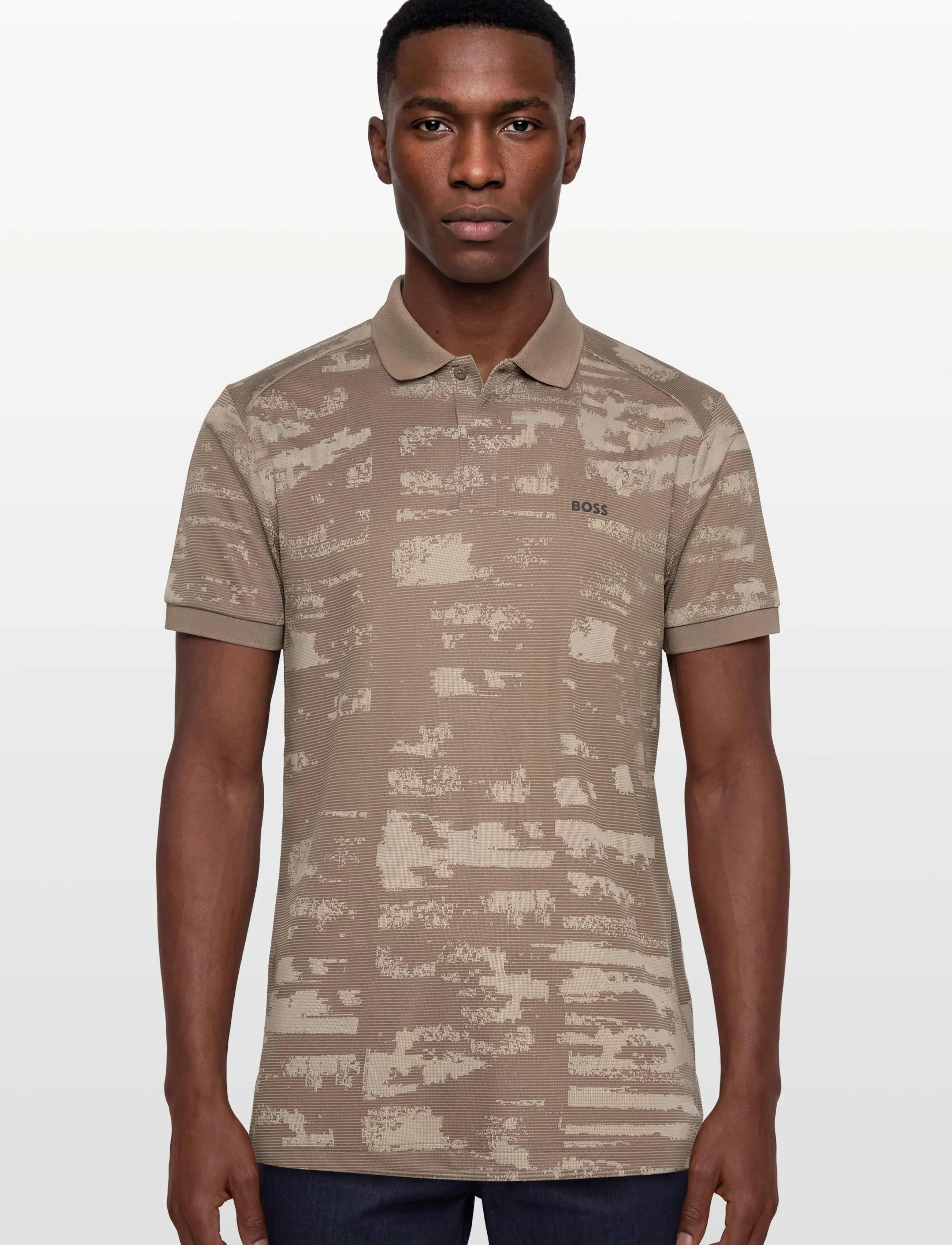 BOSS - PL_Active Repeat - kurzärmelig - light/pastel green - 3