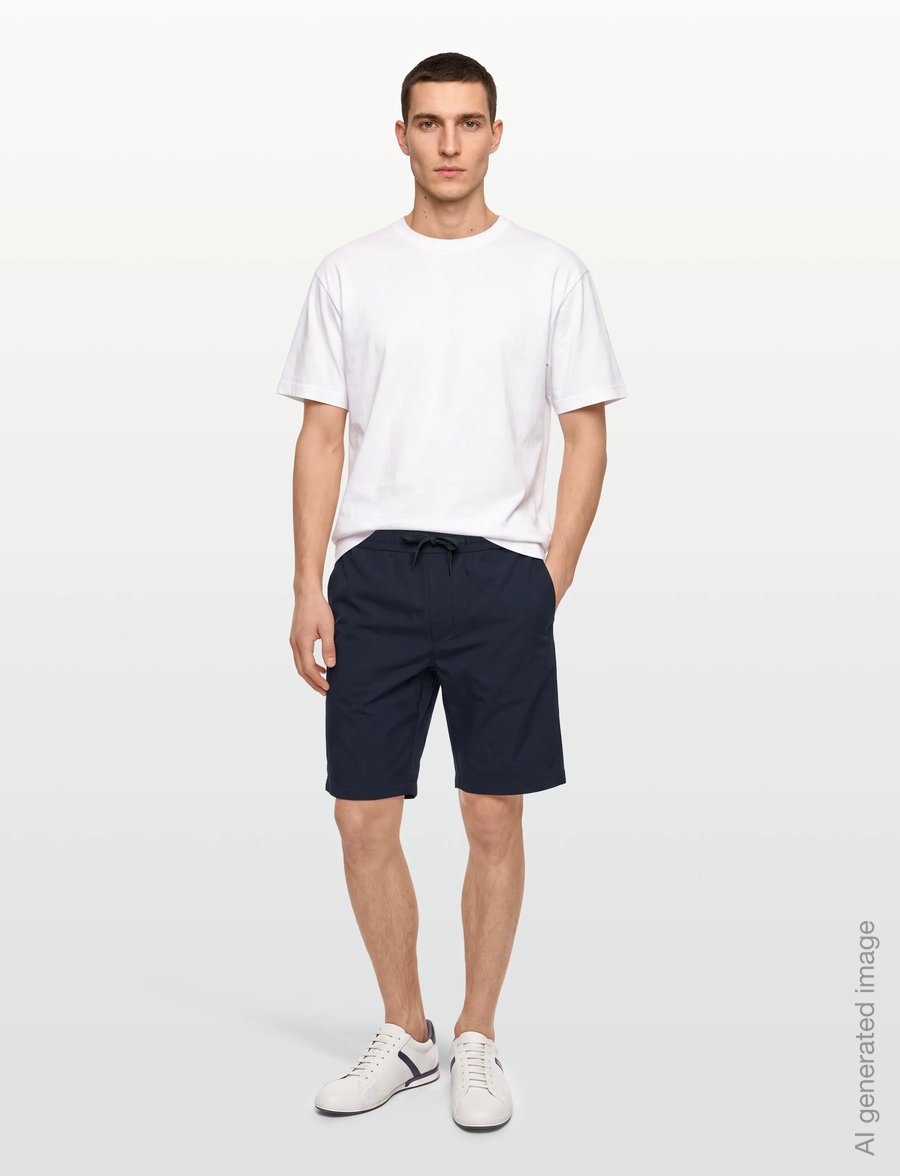 BOSS - SH_Flex TCL - trainingsshorts - dark blue - 0