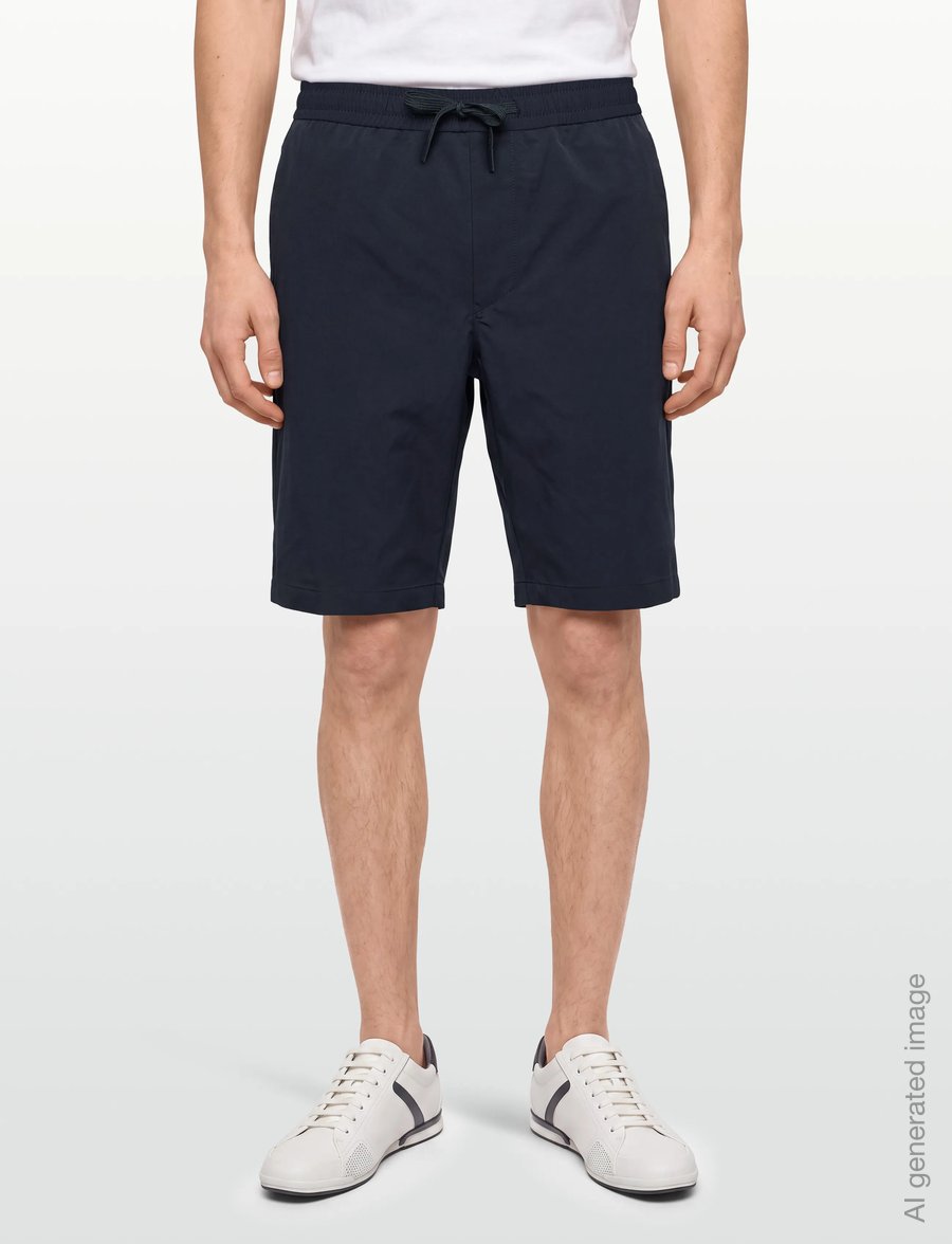 BOSS - SH_Flex TCL - trainingsshorts - dark blue - 3