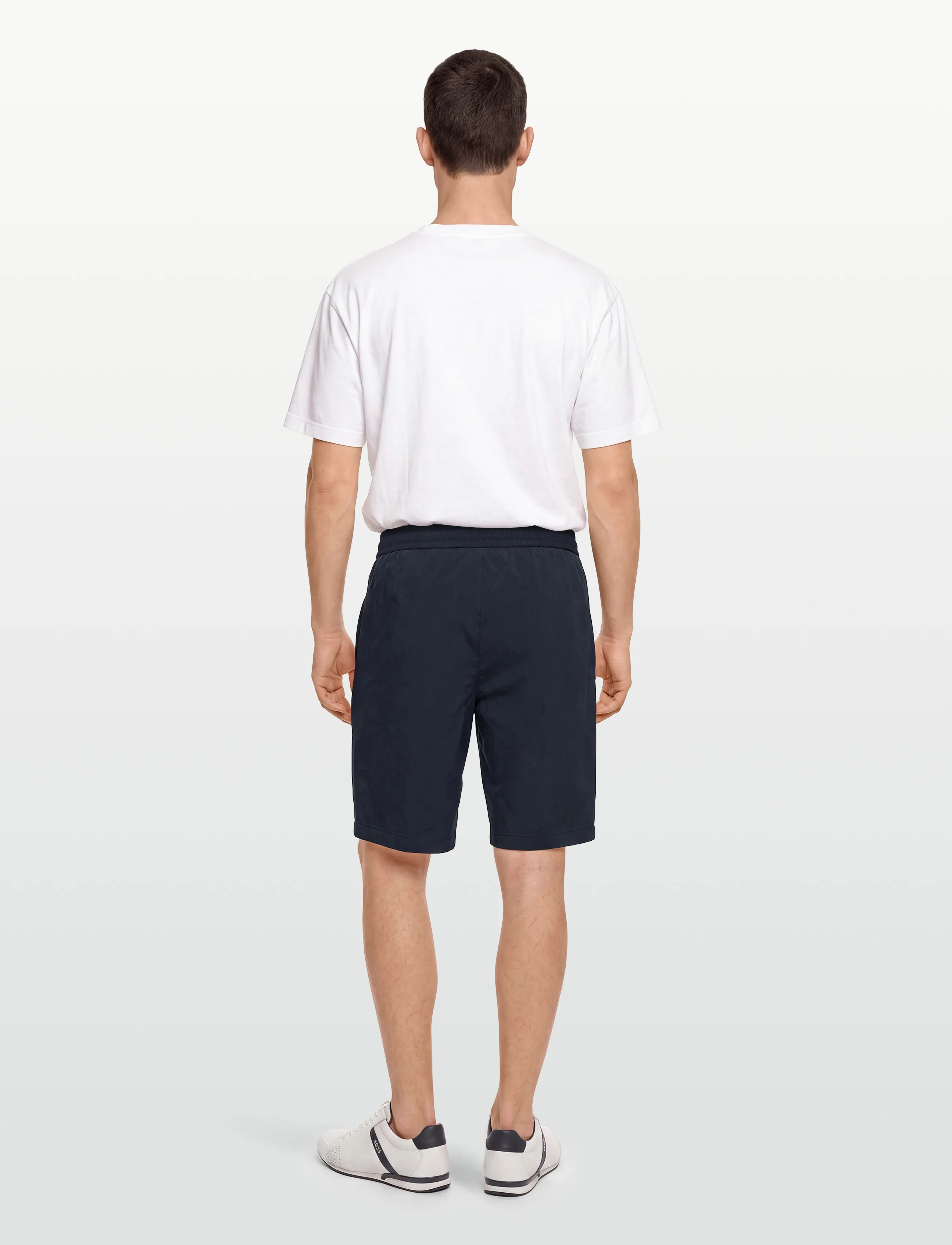 BOSS - SH_Flex TCL - trainingsshorts - dark blue - 4