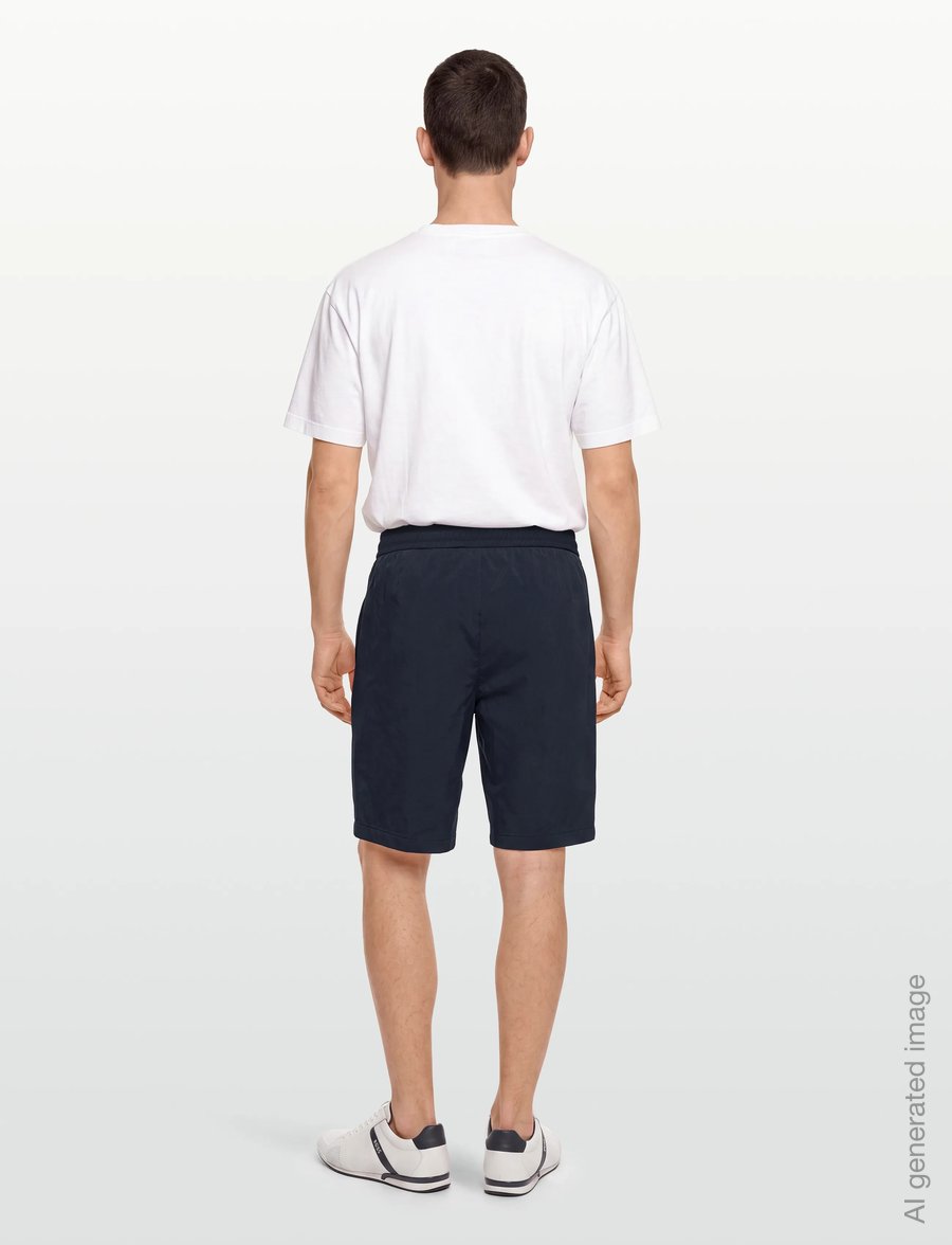 BOSS - SH_Flex TCL - trainingsshorts - dark blue - 4