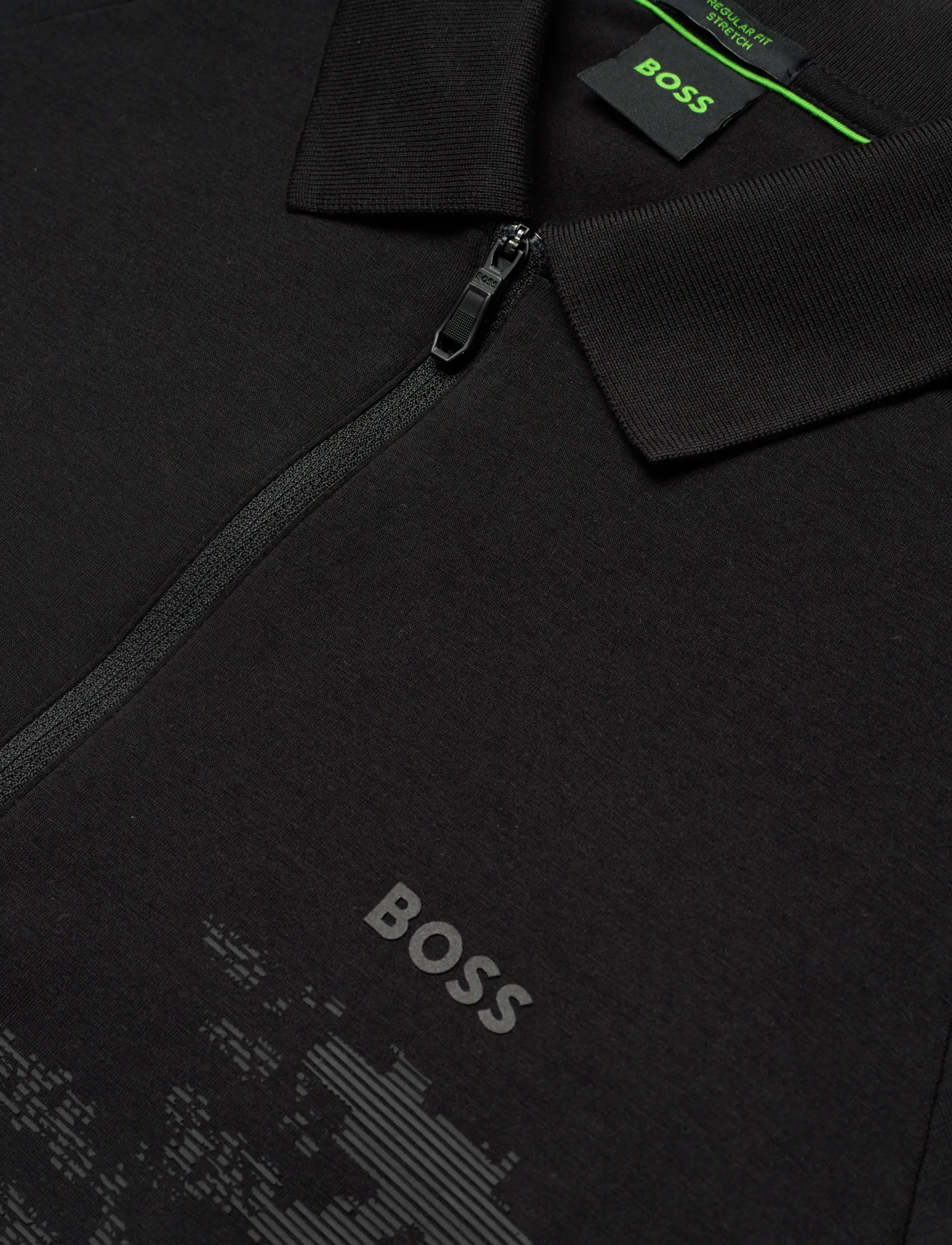 BOSS - PL_Globe Pattern - toppe & t-shirts - black - 2