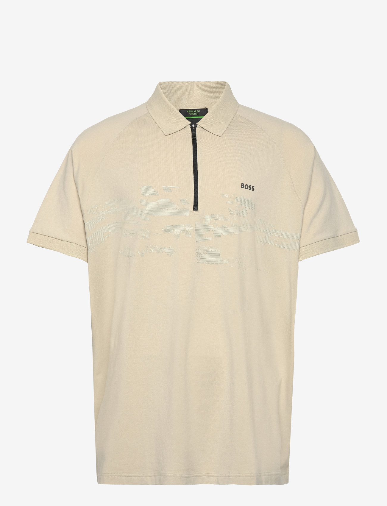 BOSS - PL_Globe Pattern - alussärgid ja t-särgid - light beige - 0