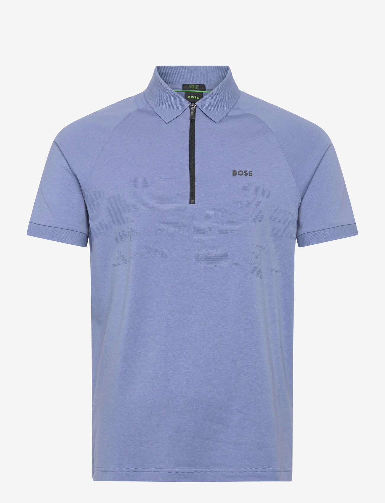 BOSS - PL_Globe Pattern - kurzärmelig - light/pastel blue - 0