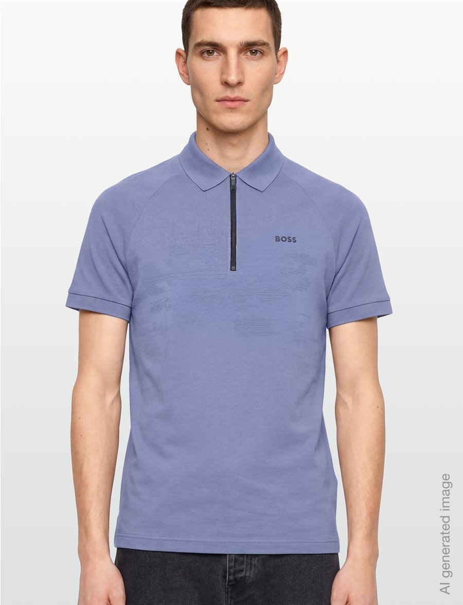 BOSS - PL_Globe Pattern - oberteile & t-shirts - light/pastel blue - 3