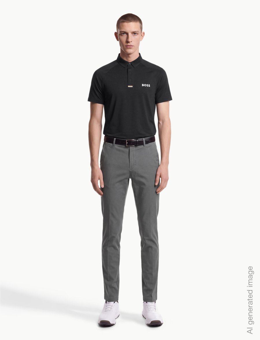 BOSS - PL_GOC Paddytech - oberteile & t-shirts - black - 0