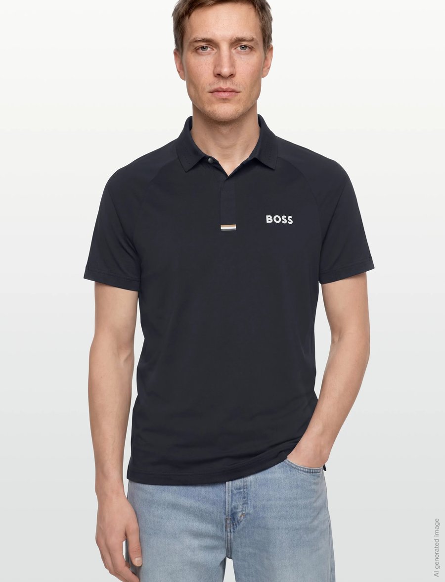 BOSS - PL_GOC Paddytech - toppar & t-shirts - dark blue - 3