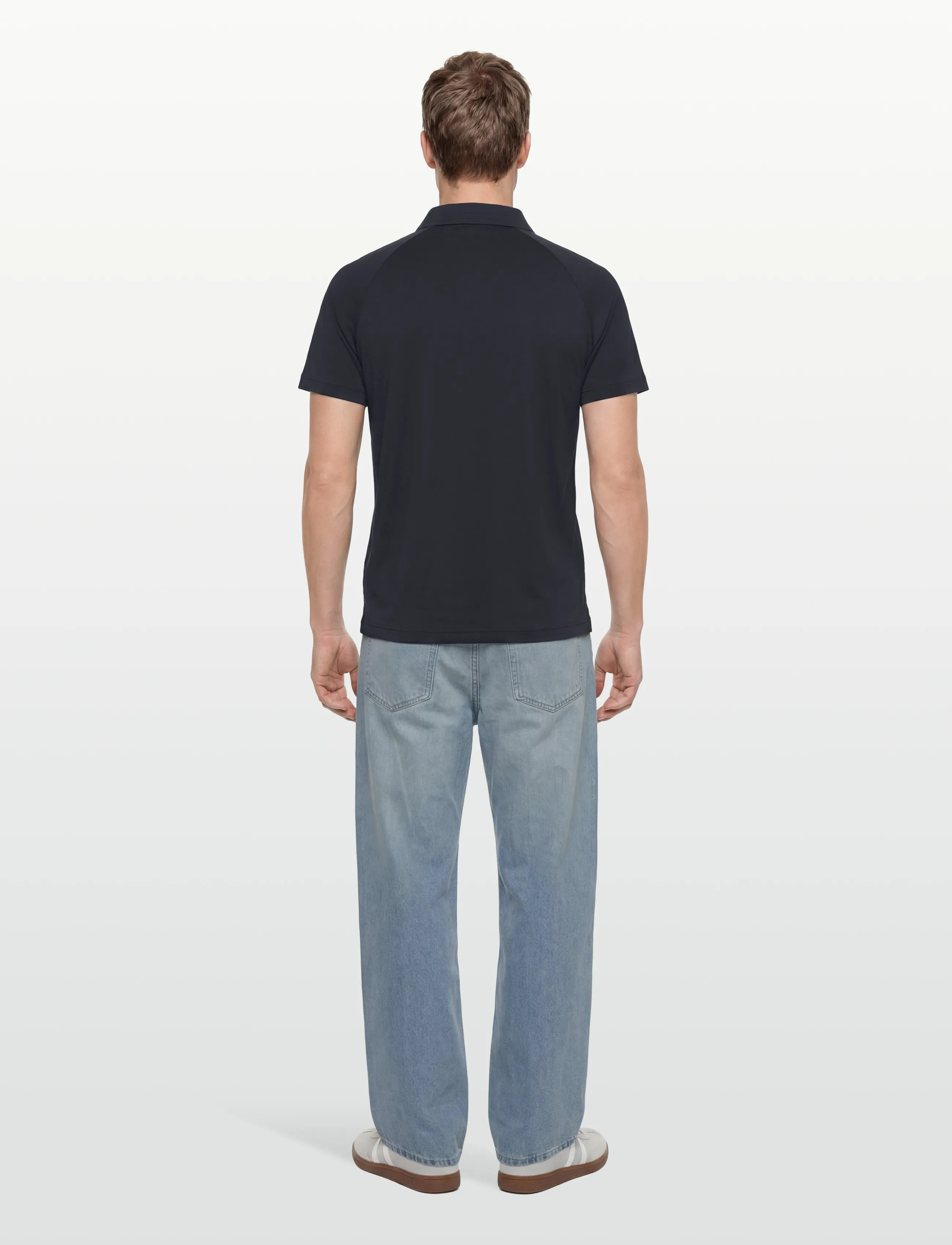 BOSS - PL_GOC Paddytech - short-sleeved polos - dark blue - 4