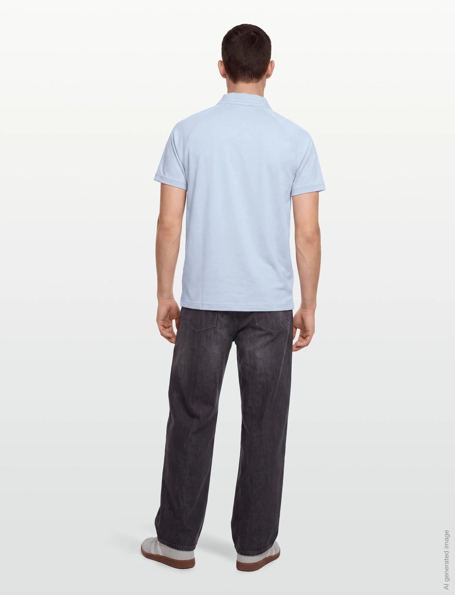 BOSS - PL_GOC Paddytech - oberteile & t-shirts - open blue - 4