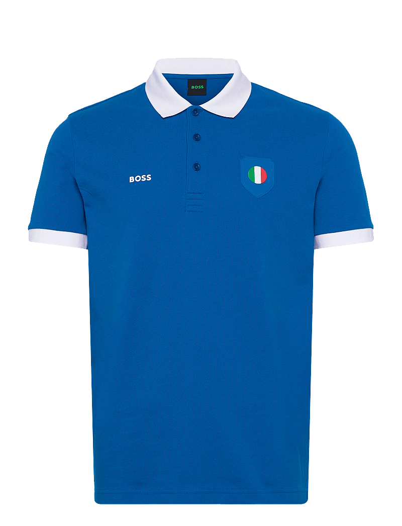 BOSS - PL_BB BC Lux Paddy - oberteile & t-shirts - bright blue - 0