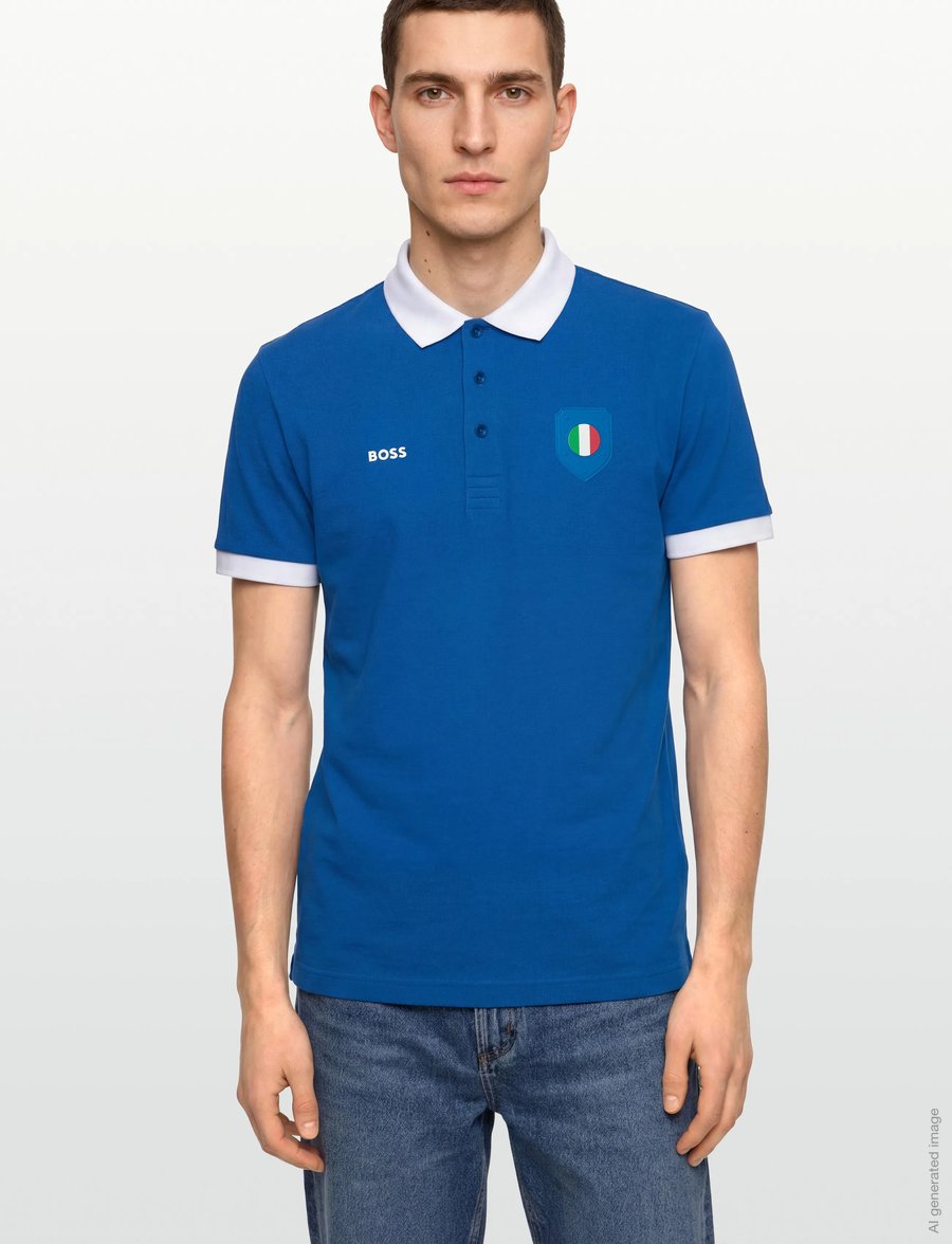 BOSS - PL_BB BC Lux Paddy - oberteile & t-shirts - bright blue - 3