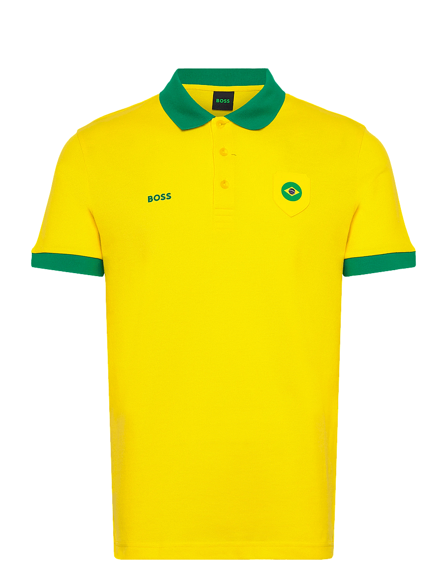 BOSS - PL_BB BC Lux Paddy - oberteile & t-shirts - light/pastel yellow - 0