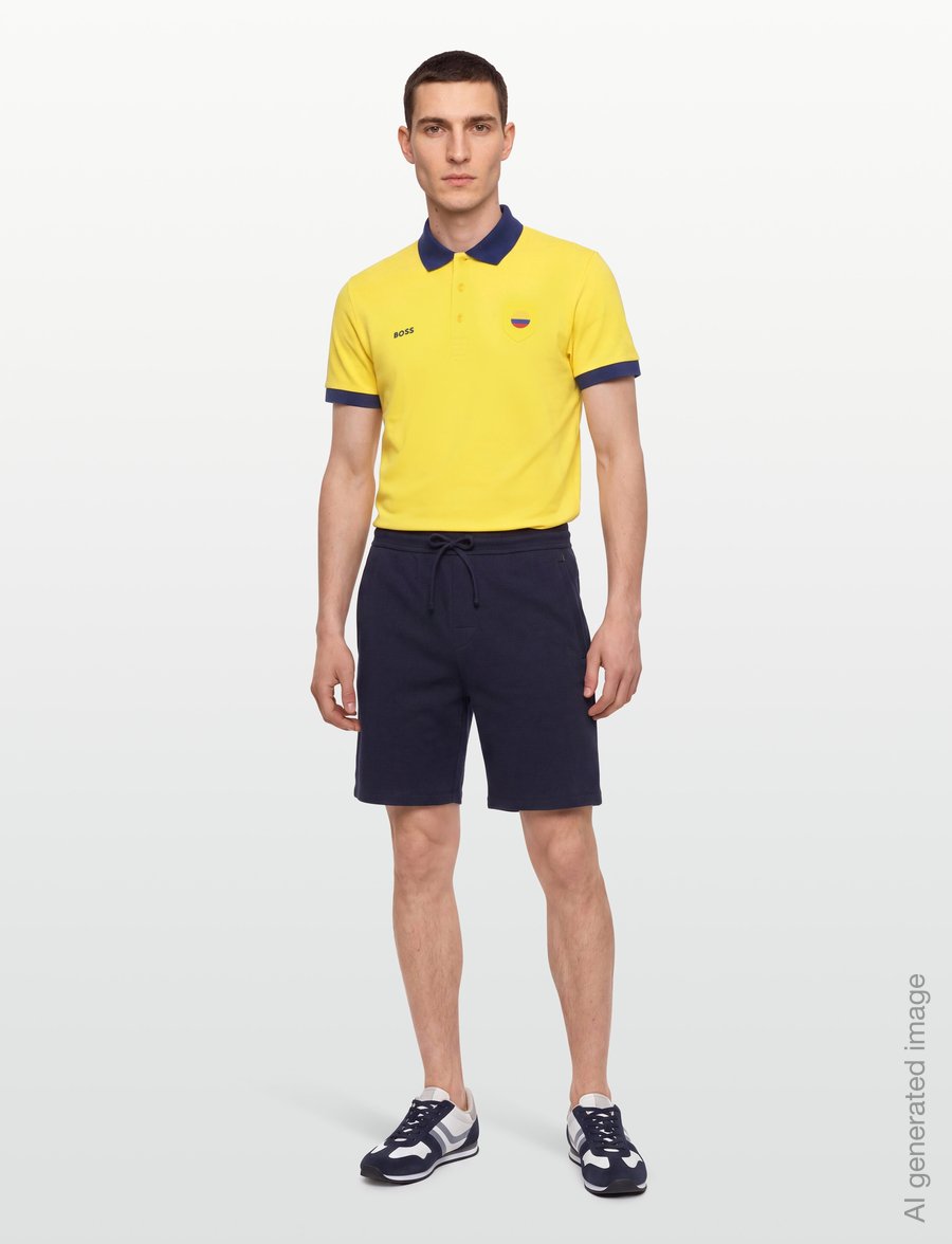 BOSS - PL_BB BC Lux Paddy - oberteile & t-shirts - light/pastel yellow - 0