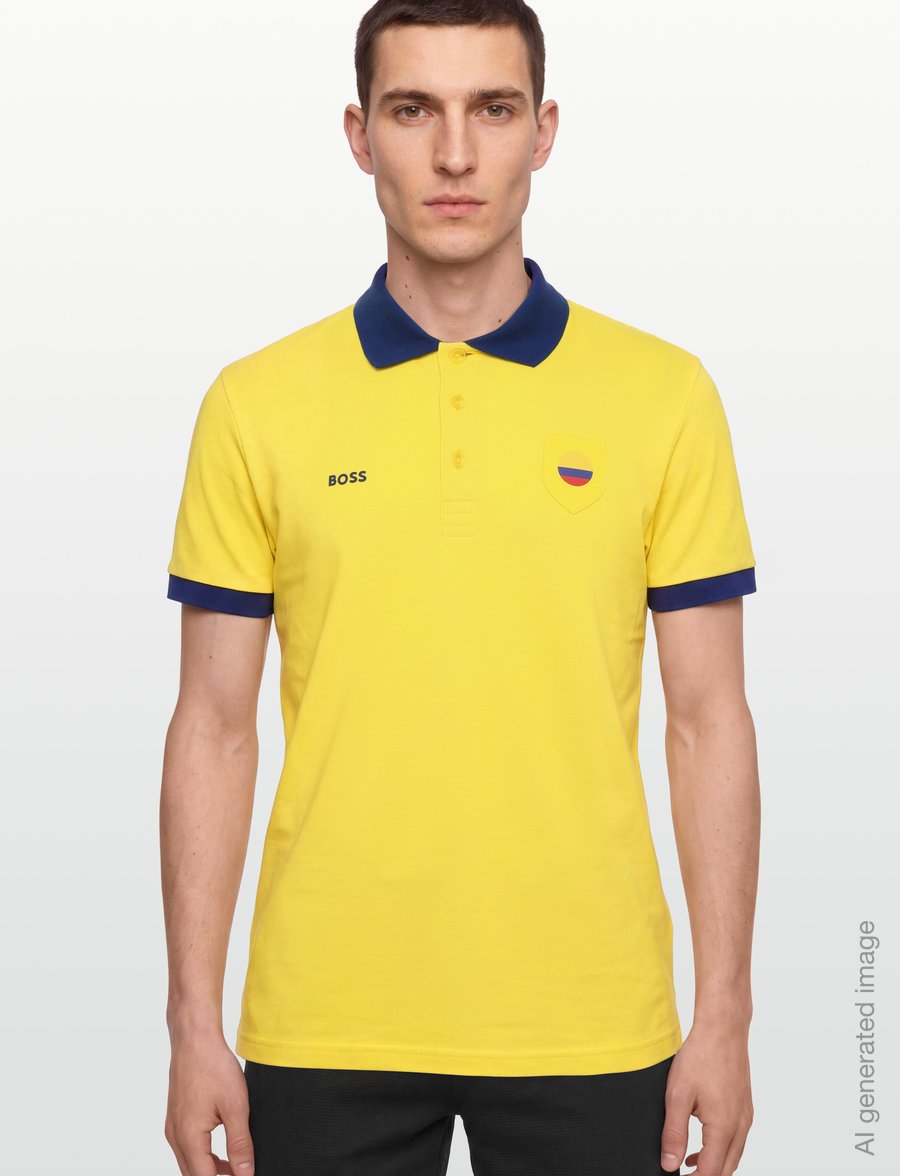 BOSS - PL_BB BC Lux Paddy - oberteile & t-shirts - light/pastel yellow - 3