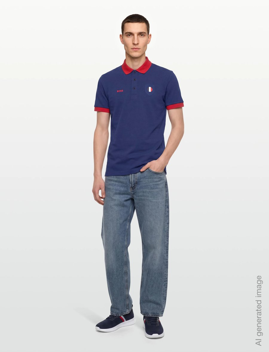 BOSS - PL_BB BC Lux Paddy - oberteile & t-shirts - navy - 0