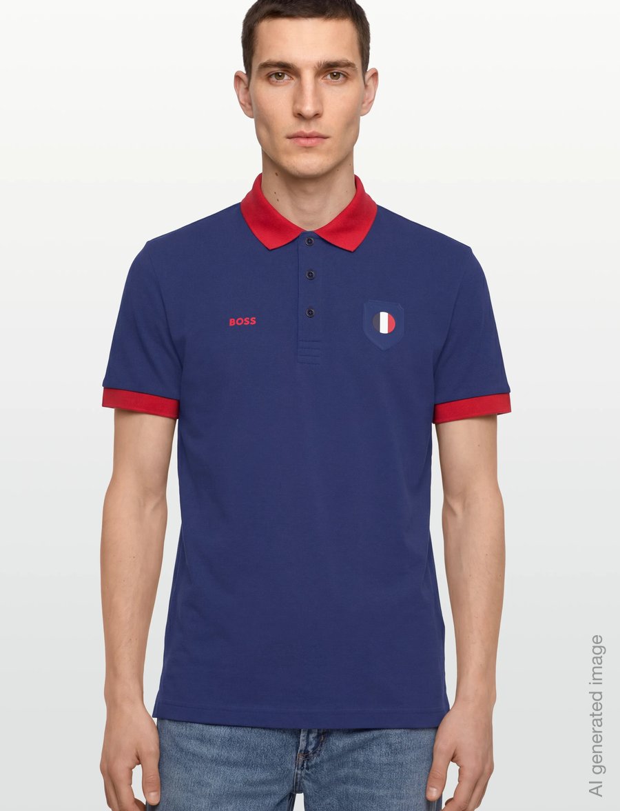 BOSS - PL_BB BC Lux Paddy - oberteile & t-shirts - navy - 3