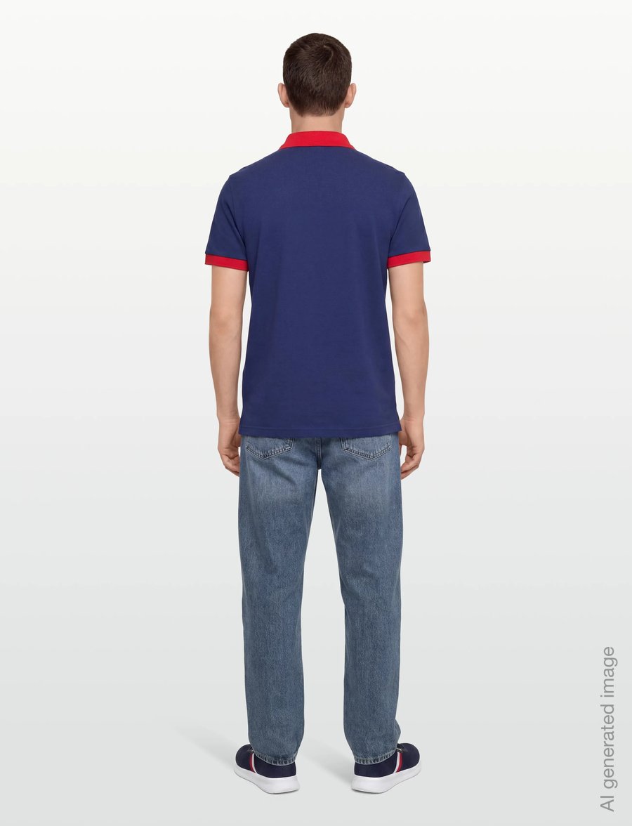 BOSS - PL_BB BC Lux Paddy - oberteile & t-shirts - navy - 4
