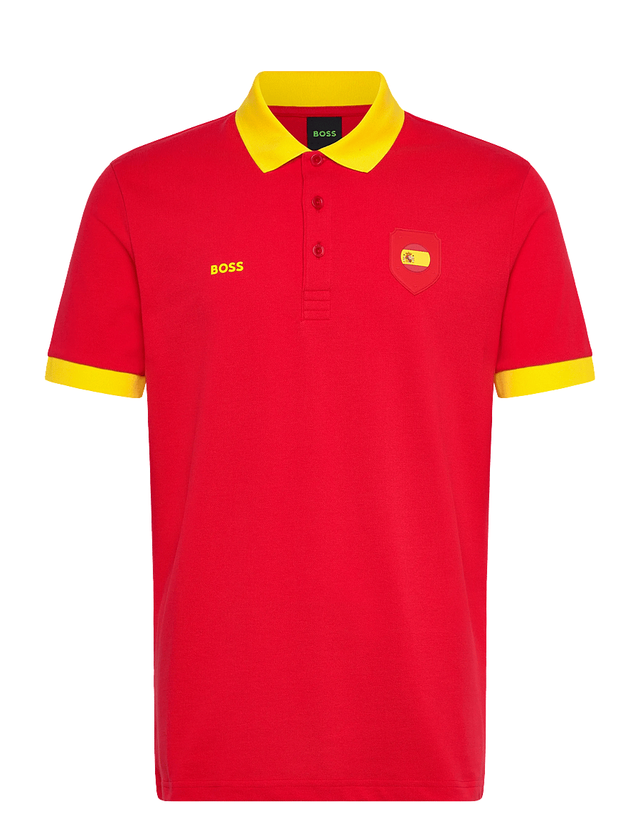 BOSS - PL_BB BC Lux Paddy - oberteile & t-shirts - open red - 0