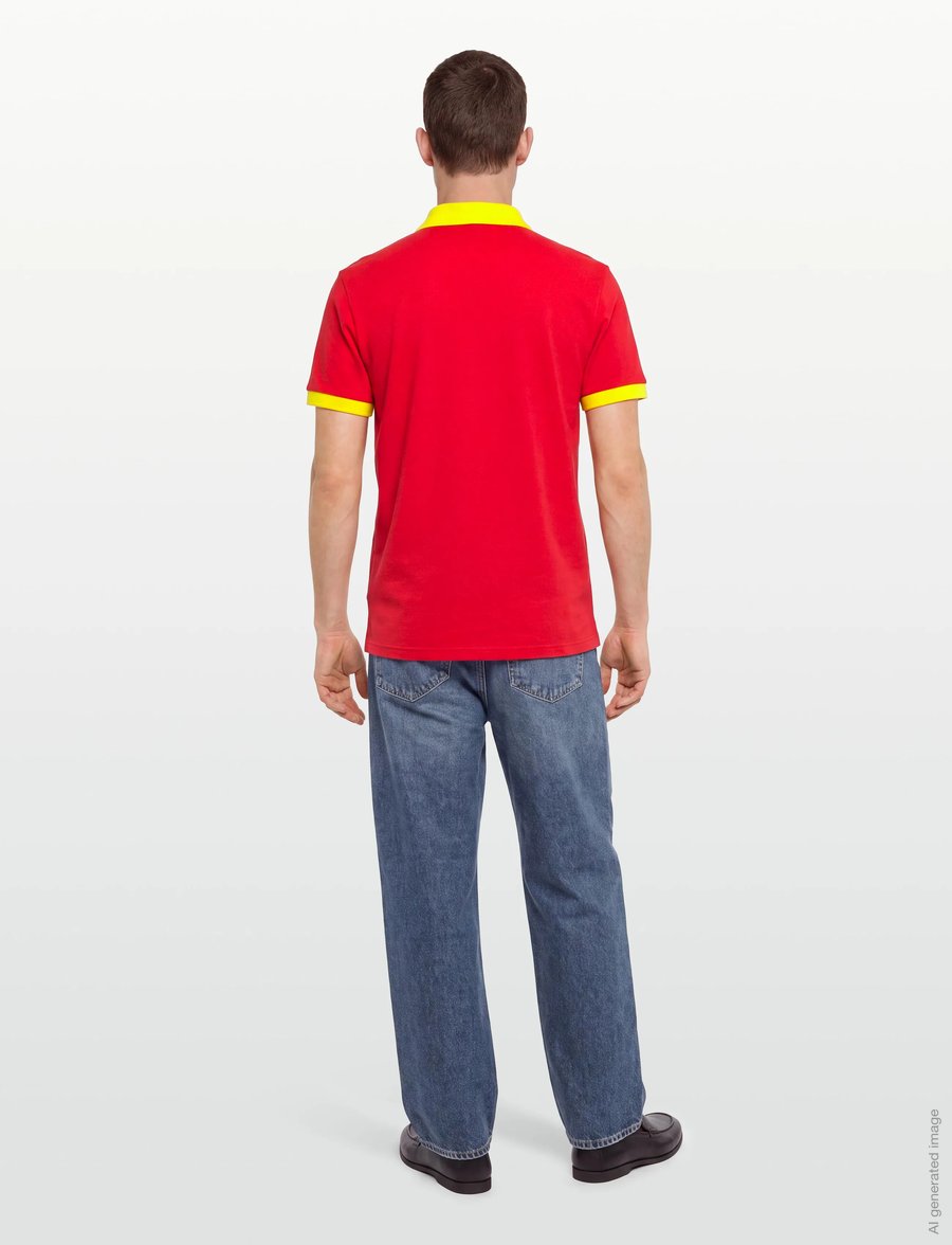 BOSS - PL_BB BC Lux Paddy - oberteile & t-shirts - open red - 4