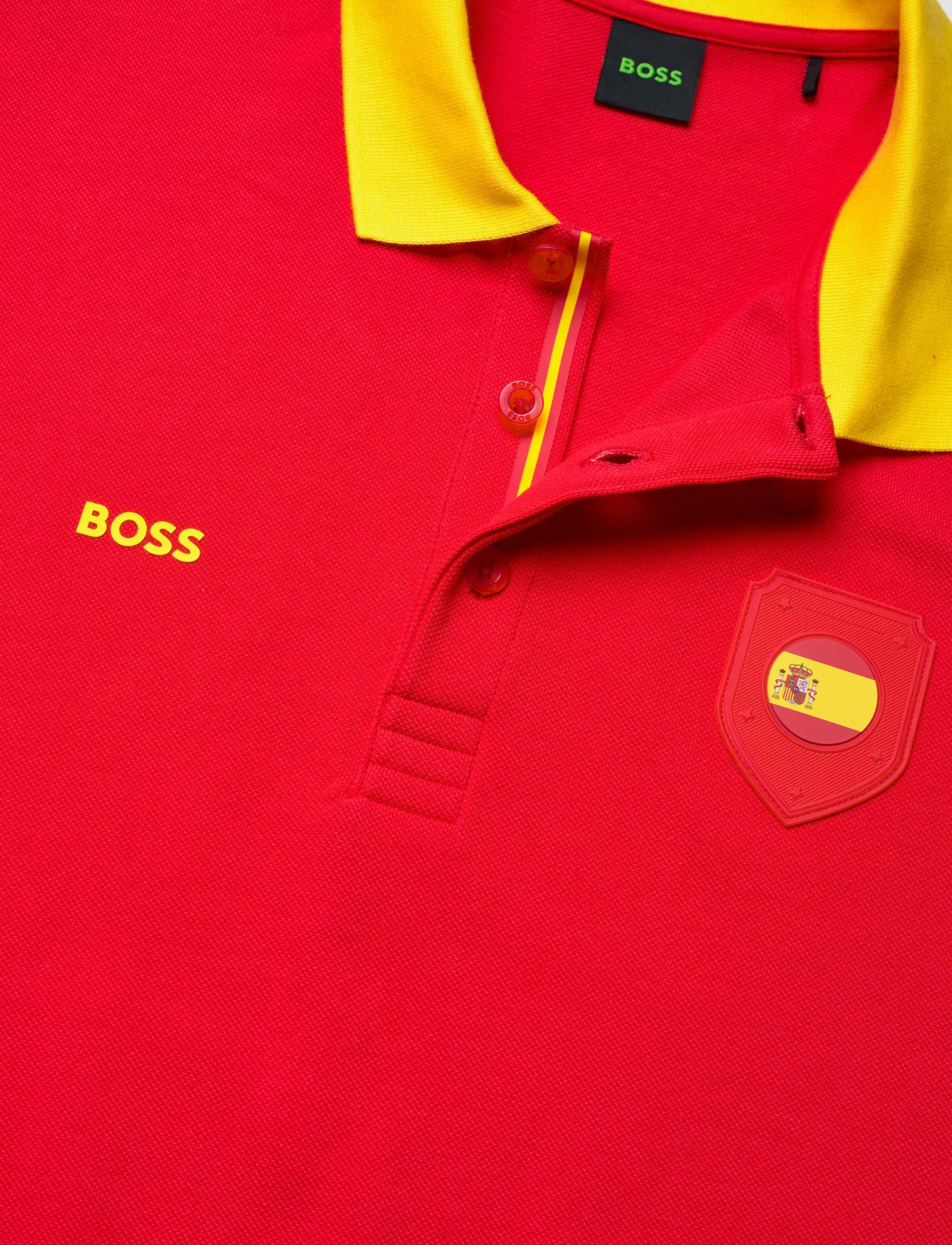BOSS - PL_BB BC Lux Paddy - kortærmede poloer - open red - 2