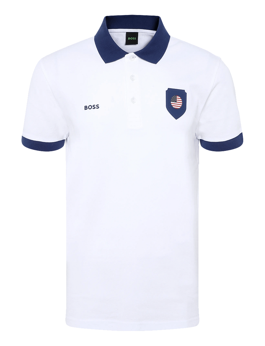 BOSS - PL_BB BC Lux Paddy - oberteile & t-shirts - open white - 0