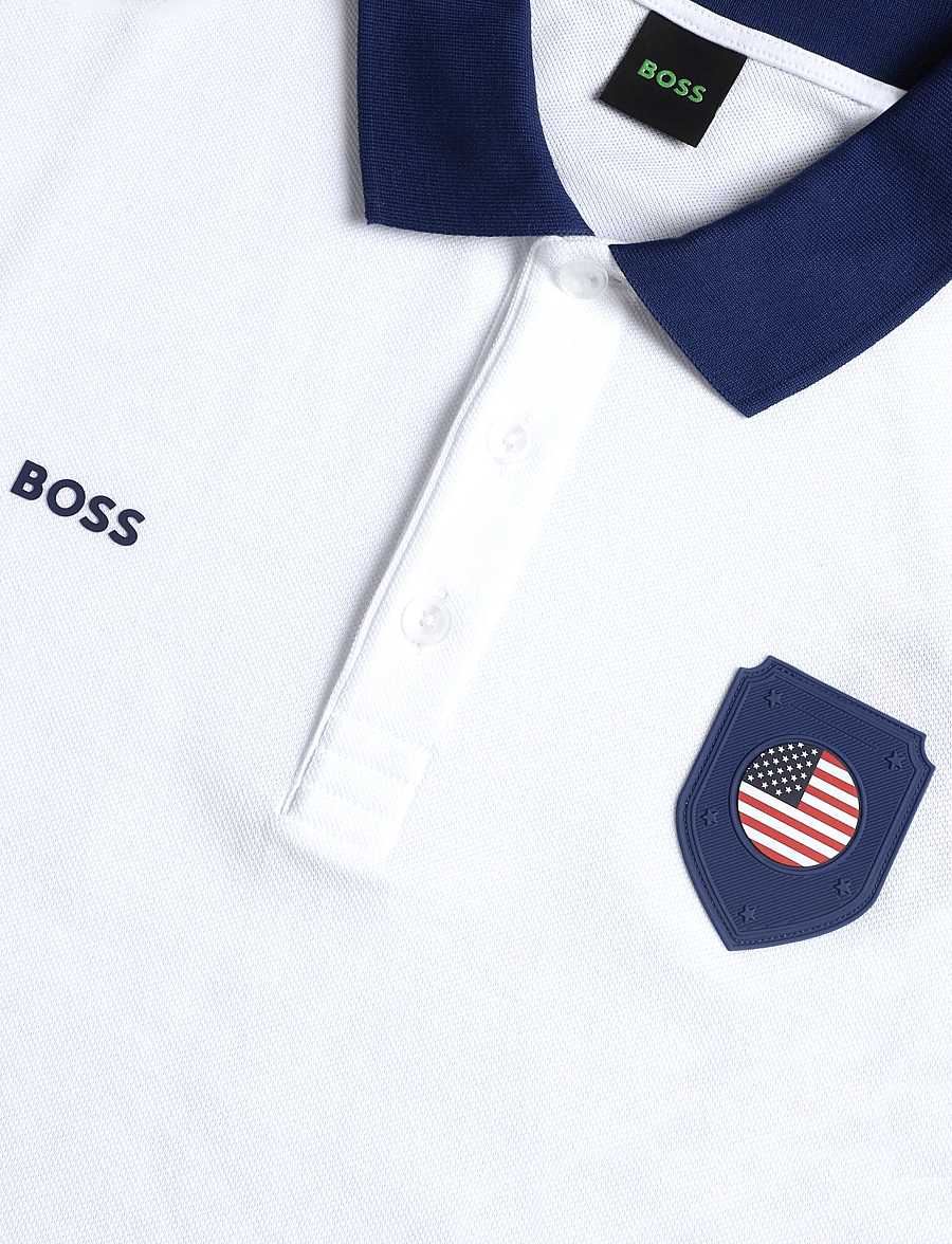 BOSS - PL_BB BC Lux Paddy - oberteile & t-shirts - open white - 2
