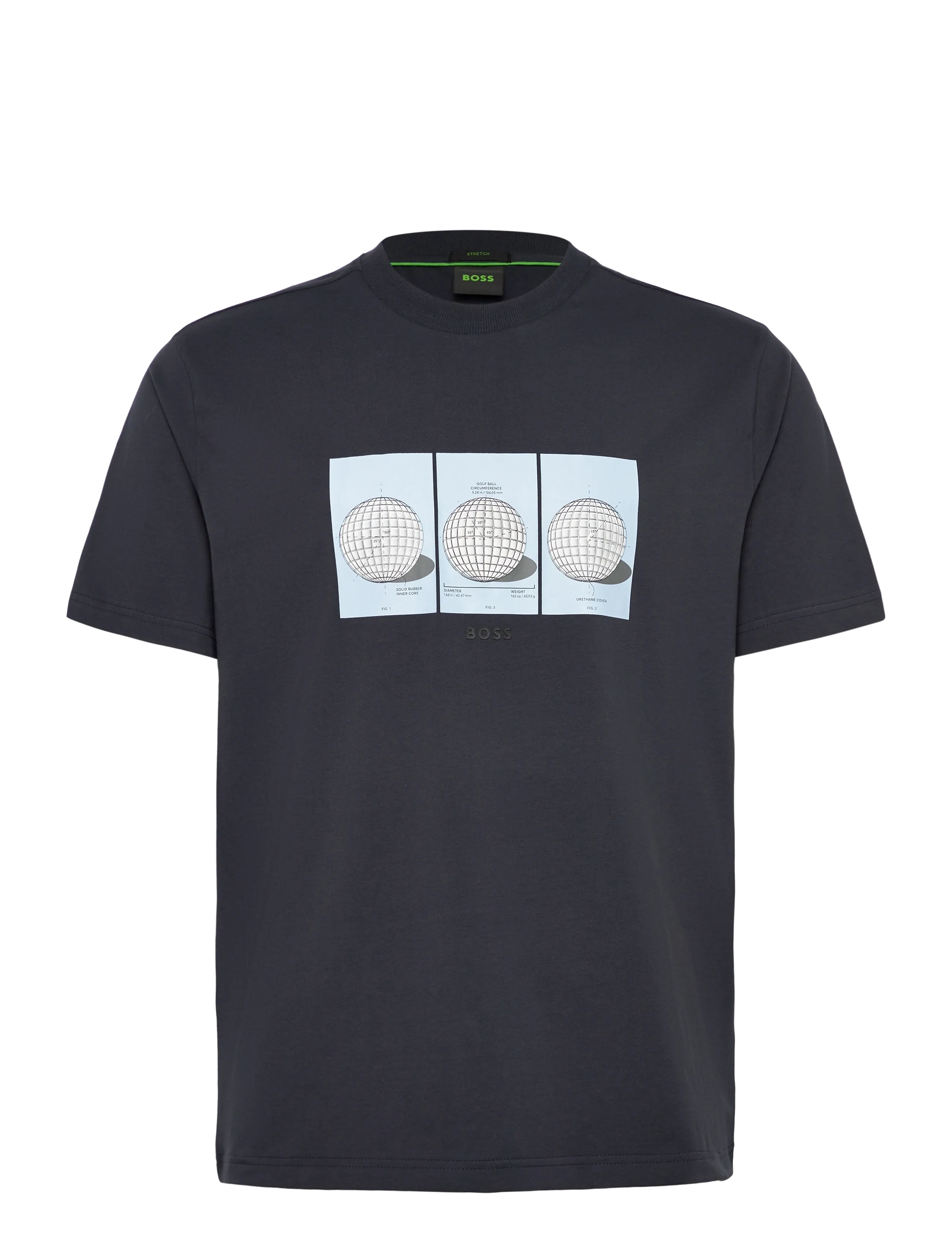 BOSS Ts_Terrace Photo Navy - XXXL - Herren