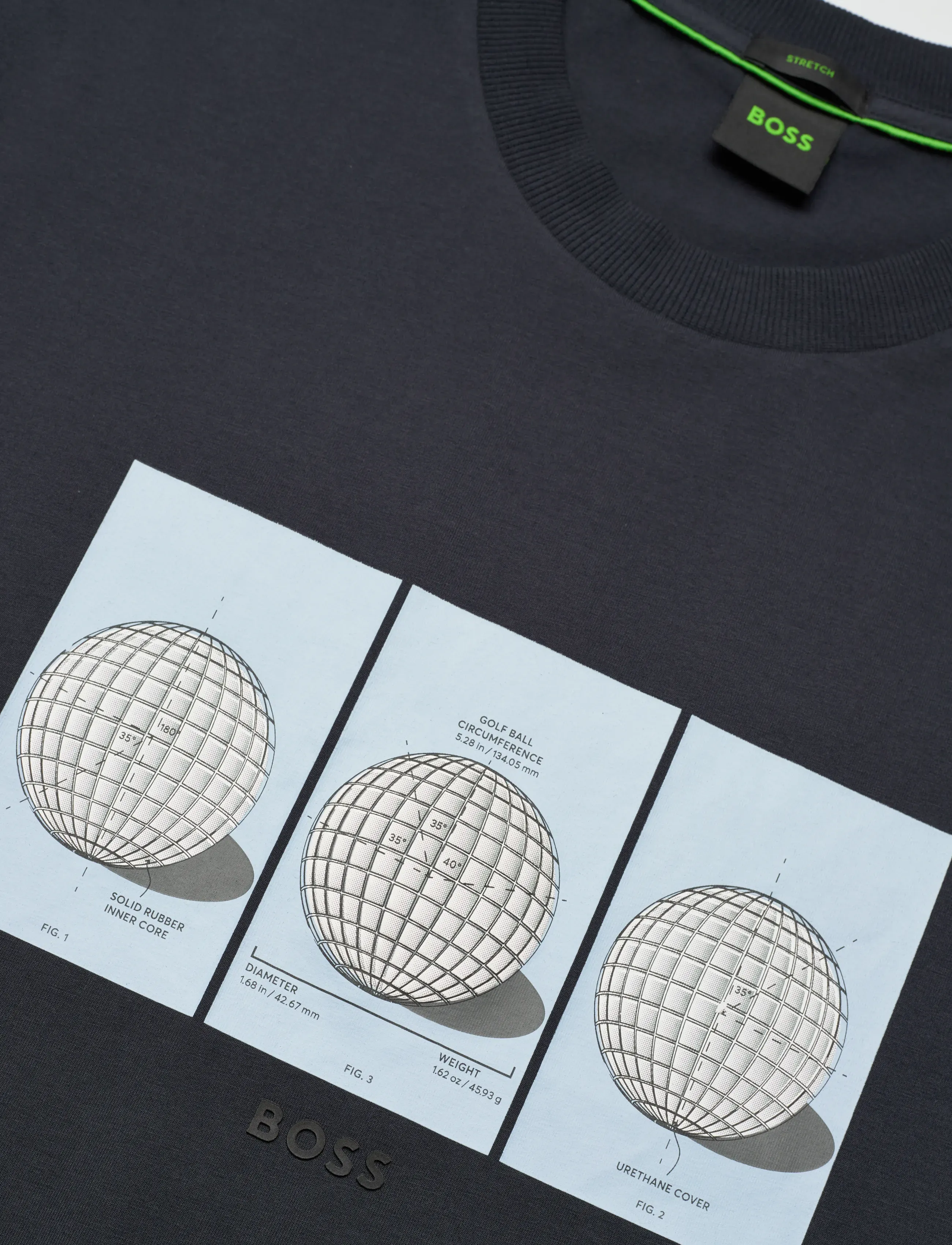 BOSS - TS_Terrace Photo - t-shirts - dark blue - 2