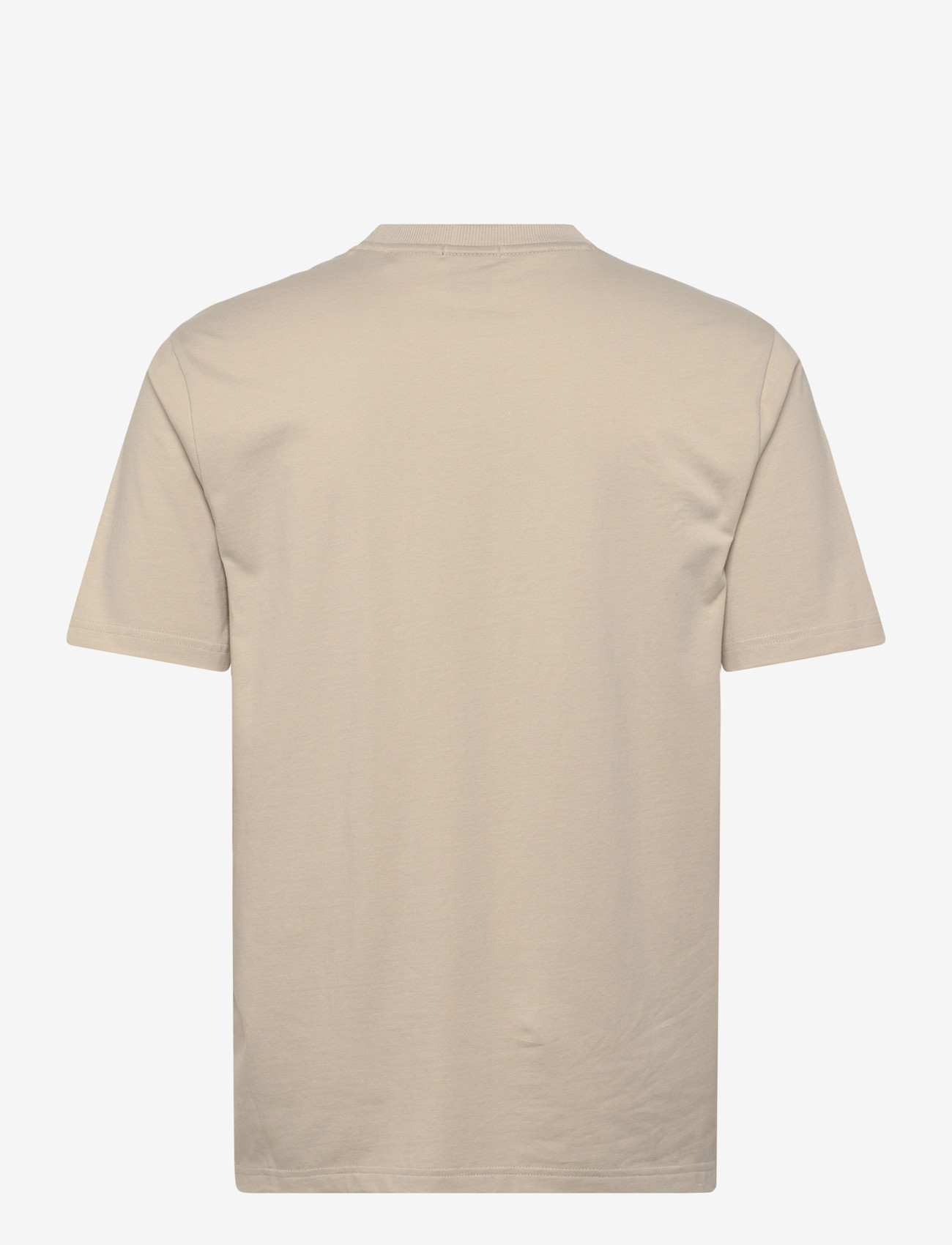 BOSS - TS_Terrace Photo - t-shirts - light beige - 1