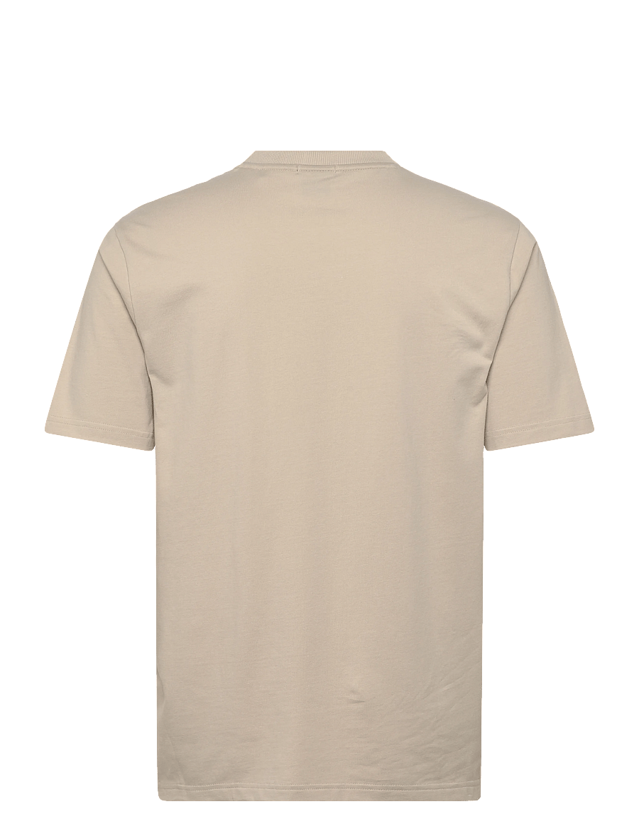 BOSS - TS_Terrace Photo - oberteile & t-shirts - light beige - 2