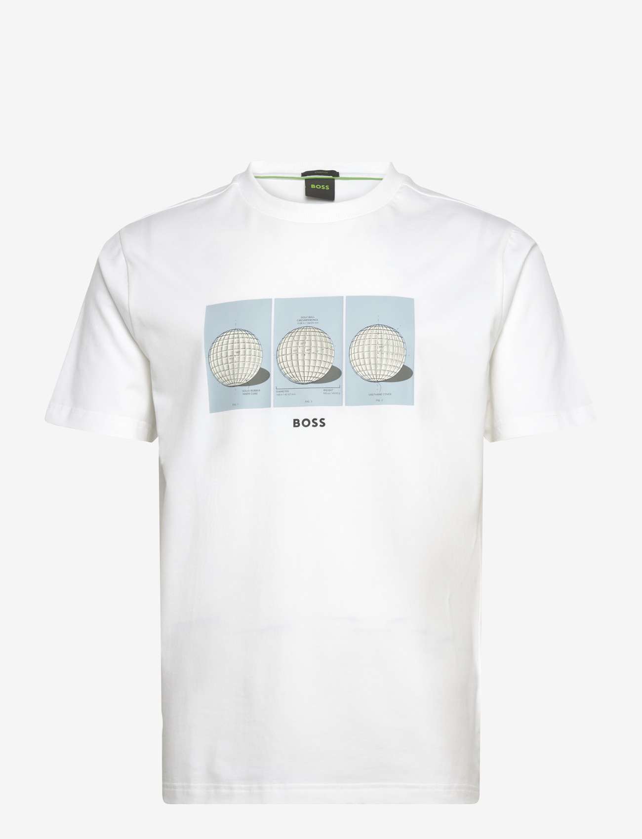 BOSS - TS_Terrace Photo - t-shirts - white - 0