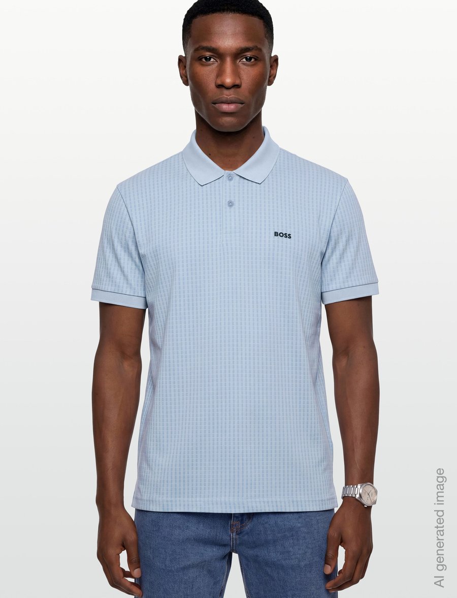 BOSS - PL_GOC Birdie 3 - kurzärmelige t-shirts - open blue - 3