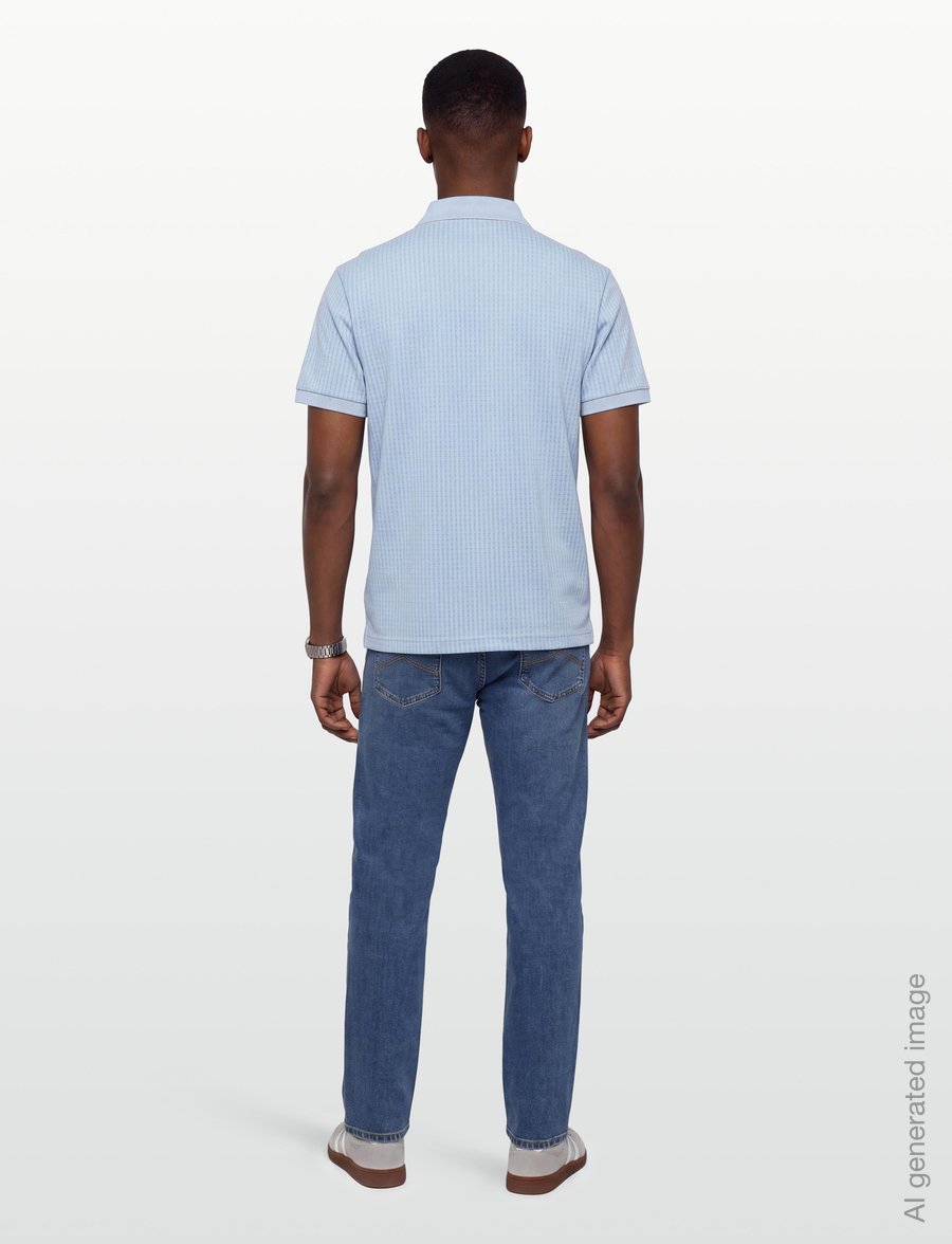 BOSS - PL_GOC Birdie 3 - kurzärmelige t-shirts - open blue - 4