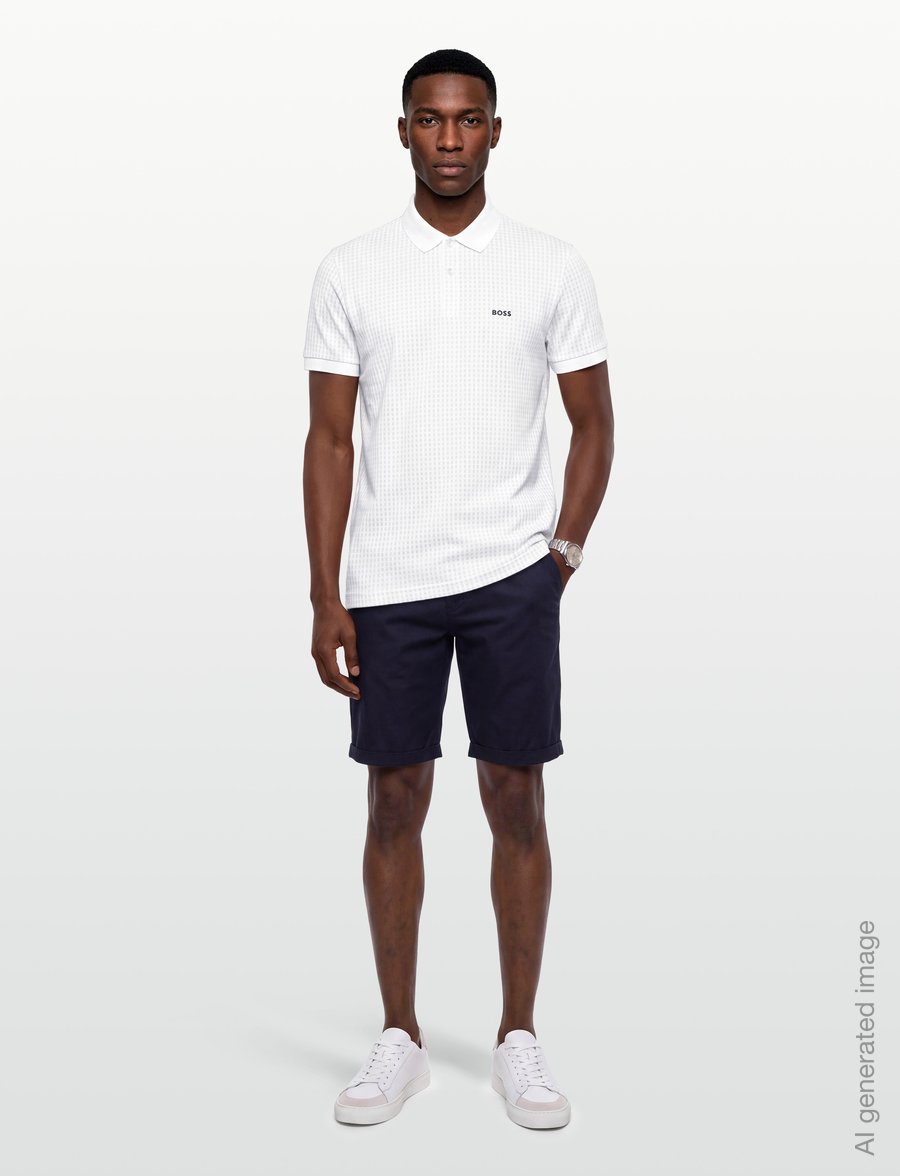 BOSS - PL_GOC Birdie 3 - kurzärmelige t-shirts - white - 0