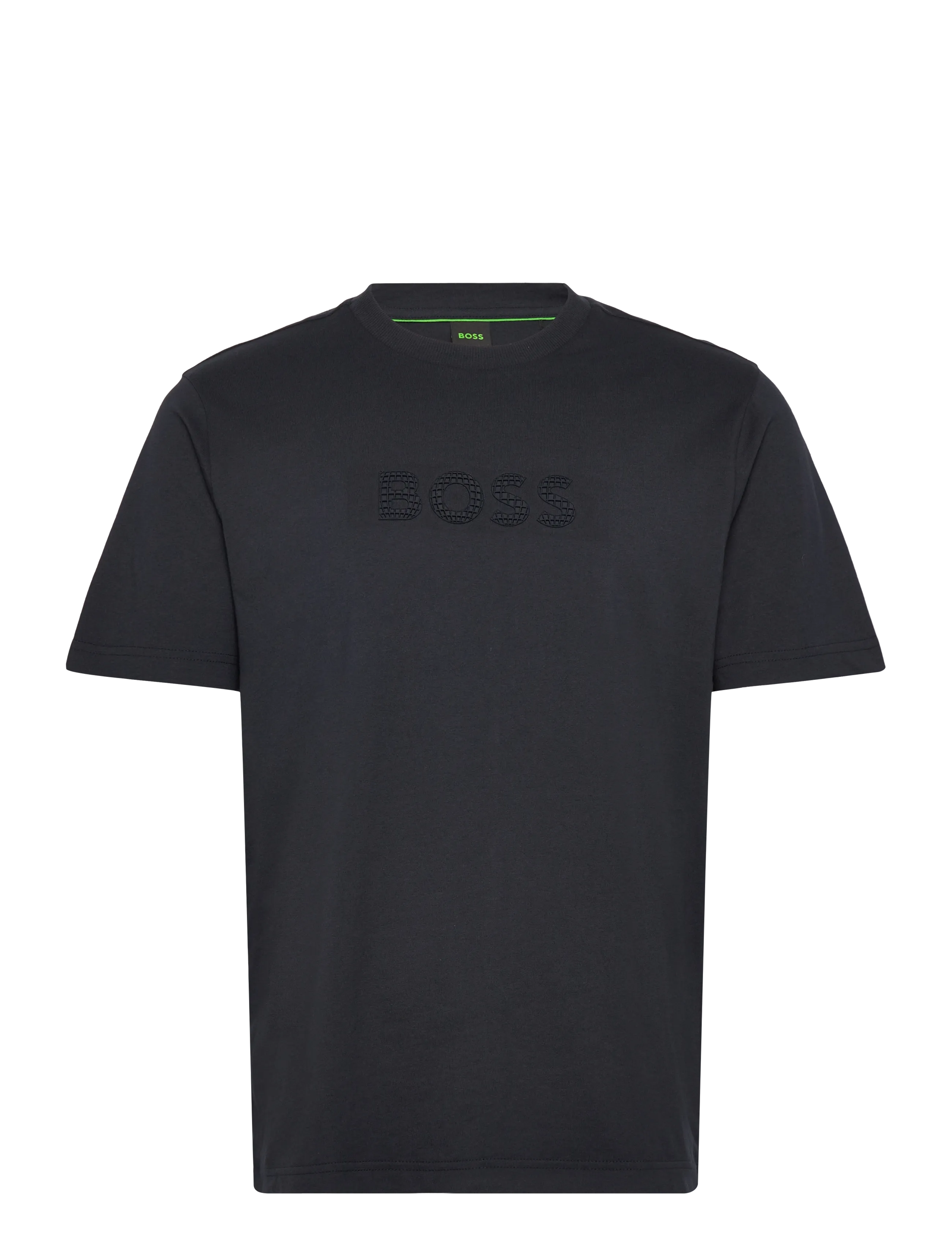 BOSS TS_Terrace Logo - T-shirts - DARK BLUE / grey