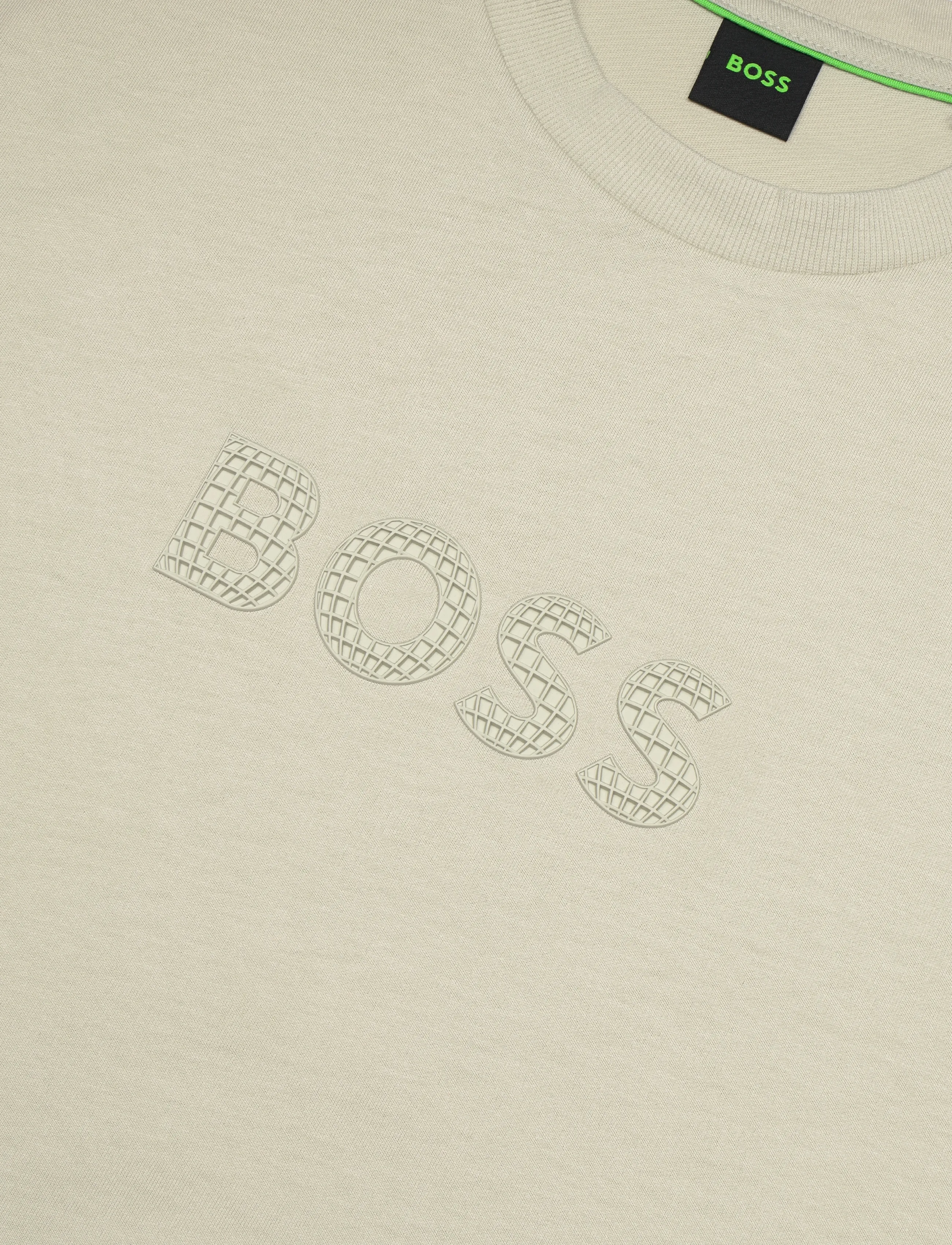 BOSS - TS_Terrace Logo - oberteile & t-shirts - light beige - 2