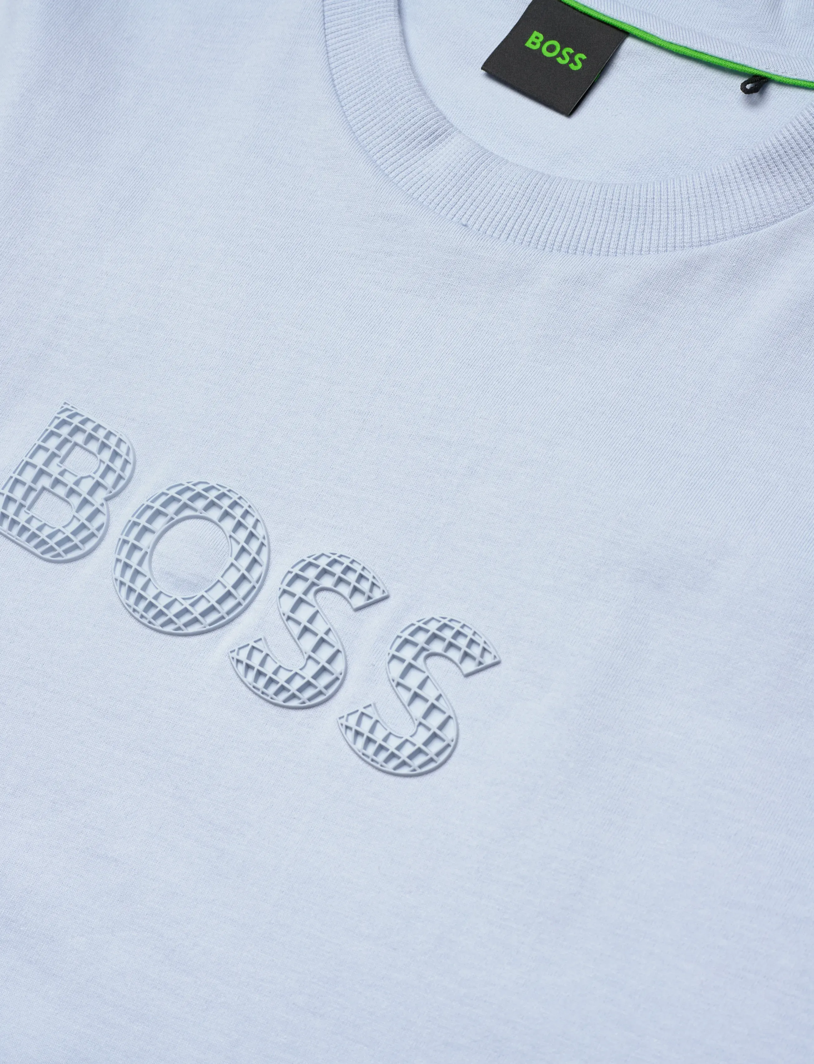 BOSS - TS_Terrace Logo - stuttermarbolir - open blue - 2