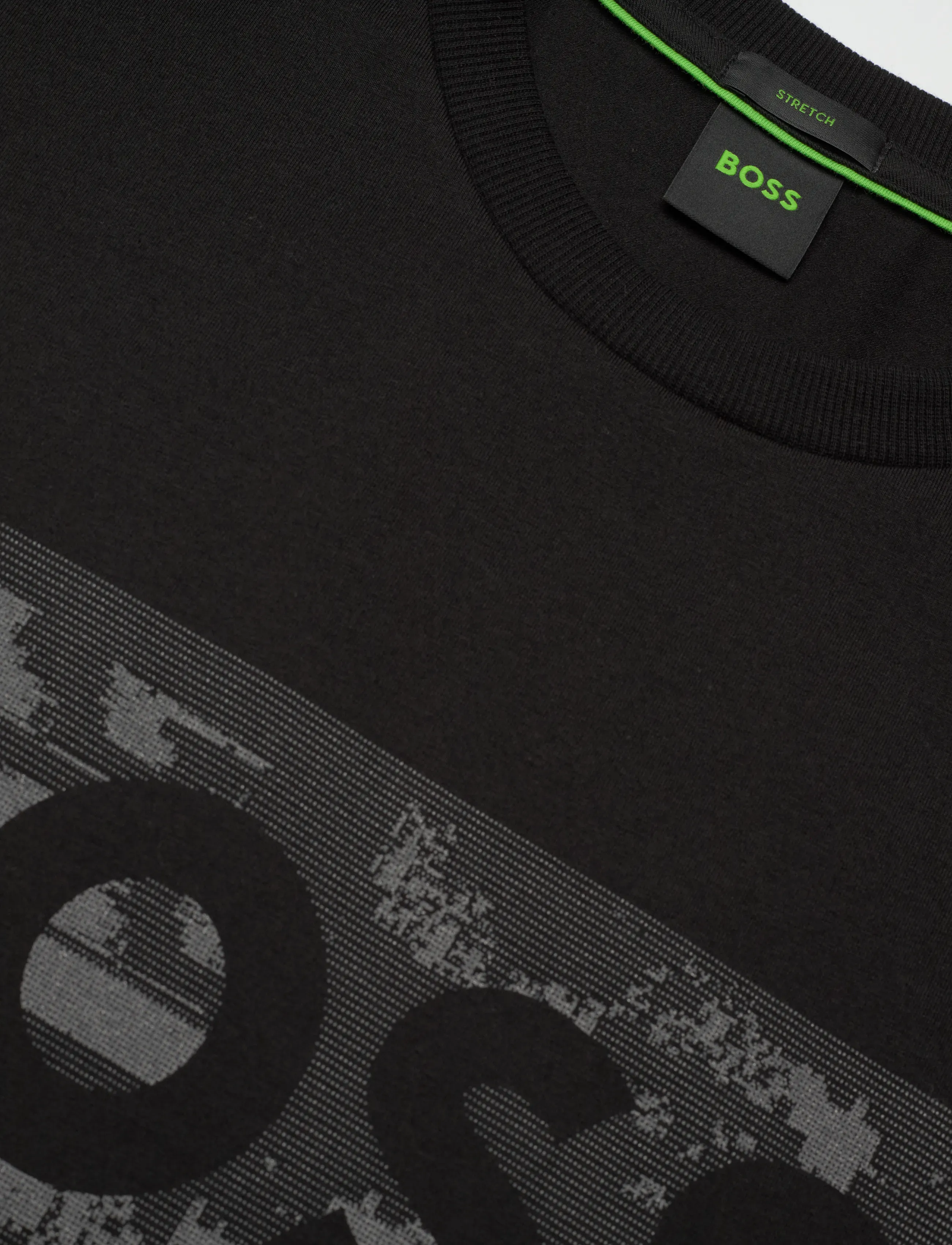 BOSS - TS_Globe LogoPattern - t-shirts - black - 2
