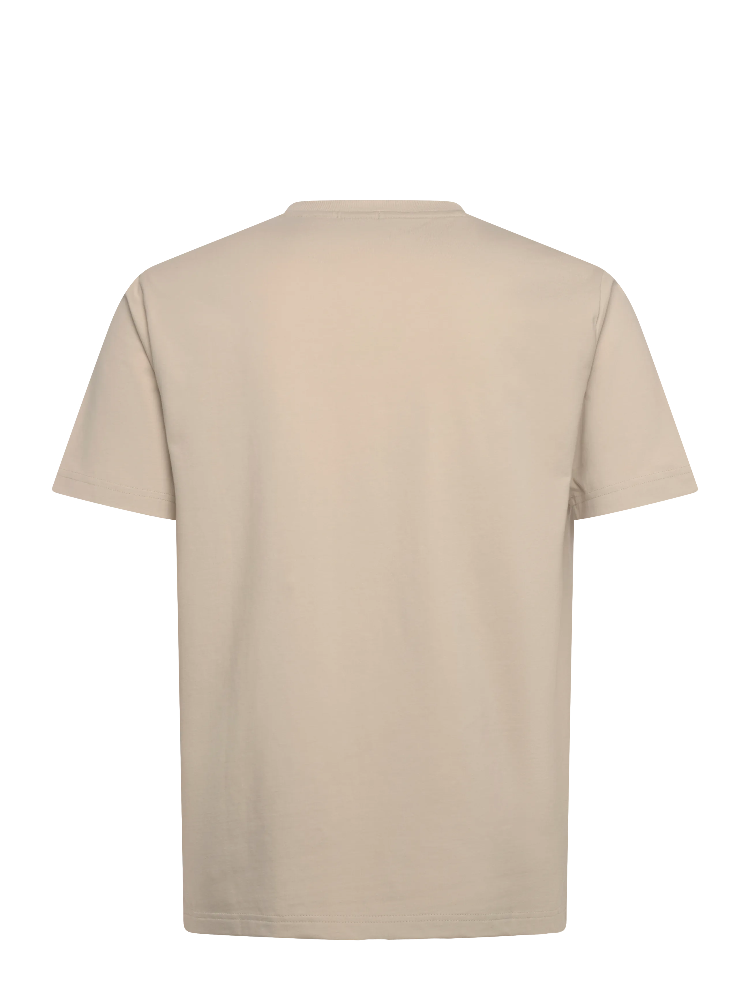 BOSS - TS_Globe LogoPattern - t-shirts - light beige - 1