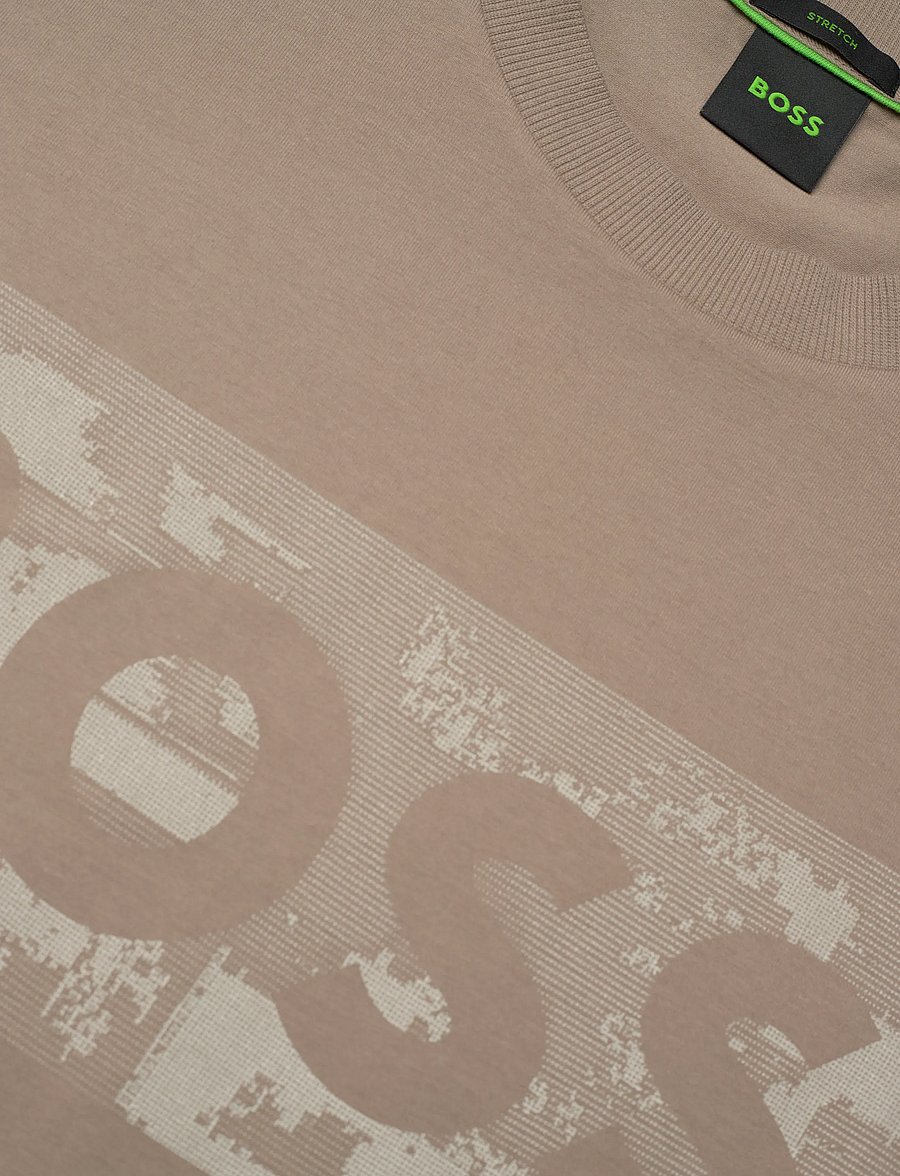BOSS - TS_Globe LogoPattern - t-shirts - light/pastel green - 2