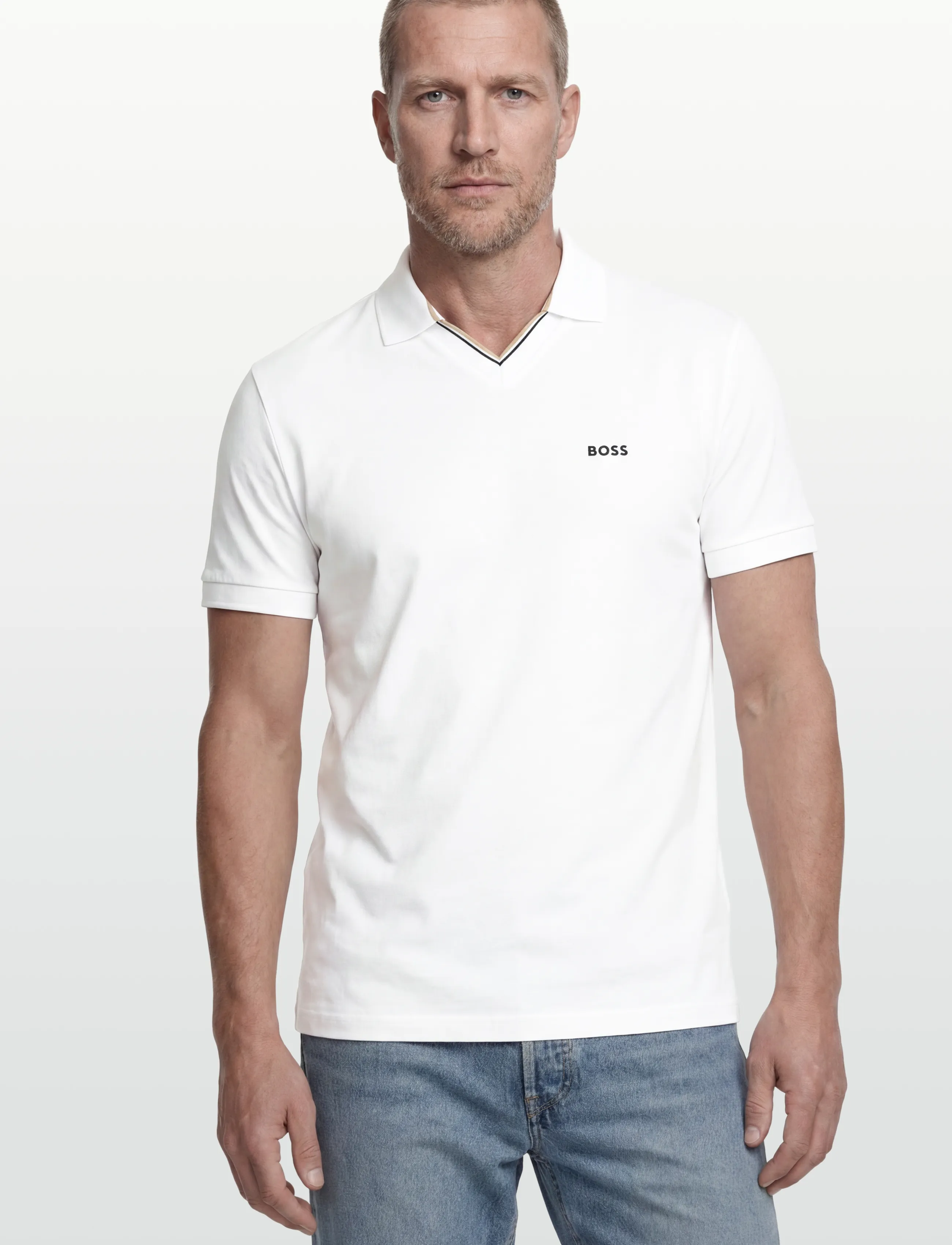 BOSS - PL_GOC Birdie 1 - polos - white - 3