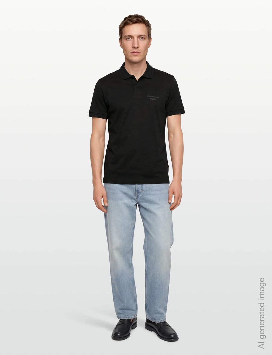 BOSS - PL_PS Spirit70 Plk - oberteile & t-shirts - black - 0