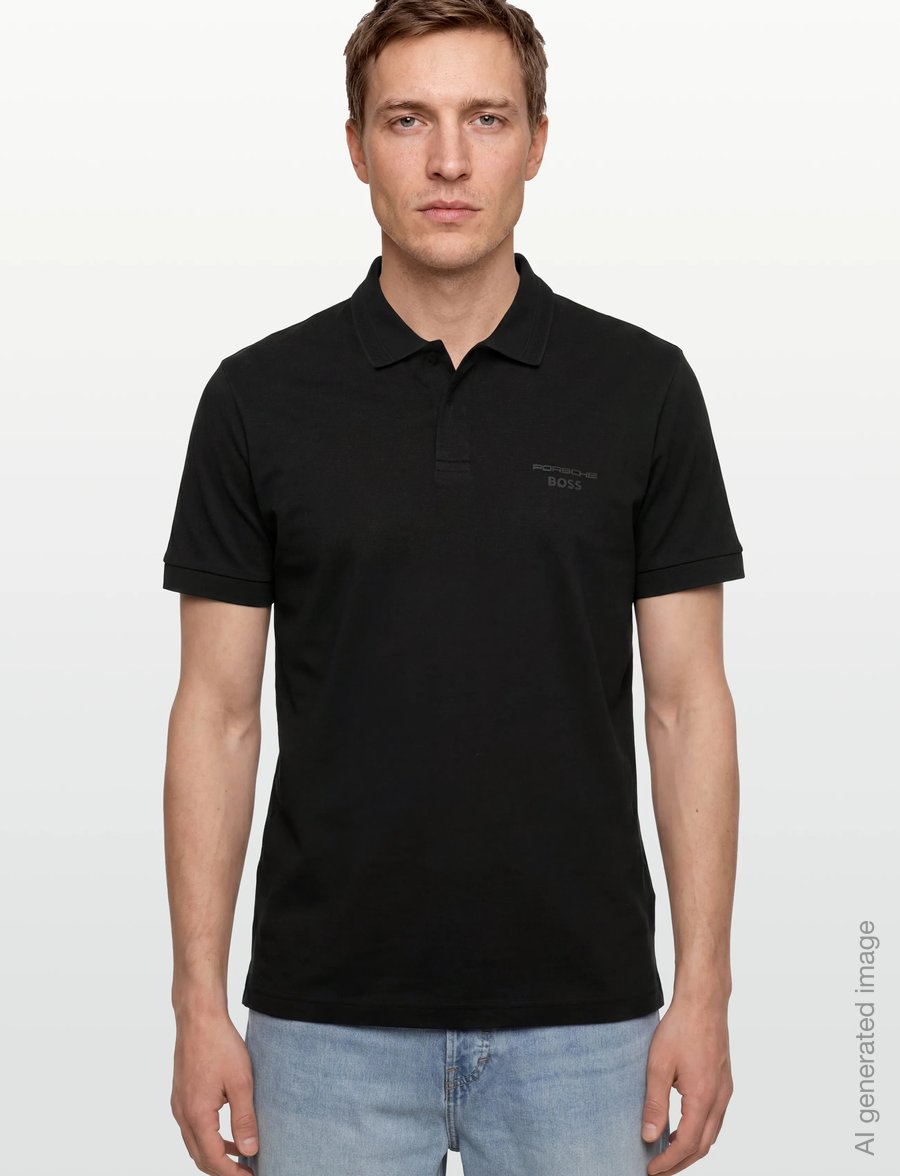 BOSS - PL_PS Spirit70 Plk - oberteile & t-shirts - black - 3