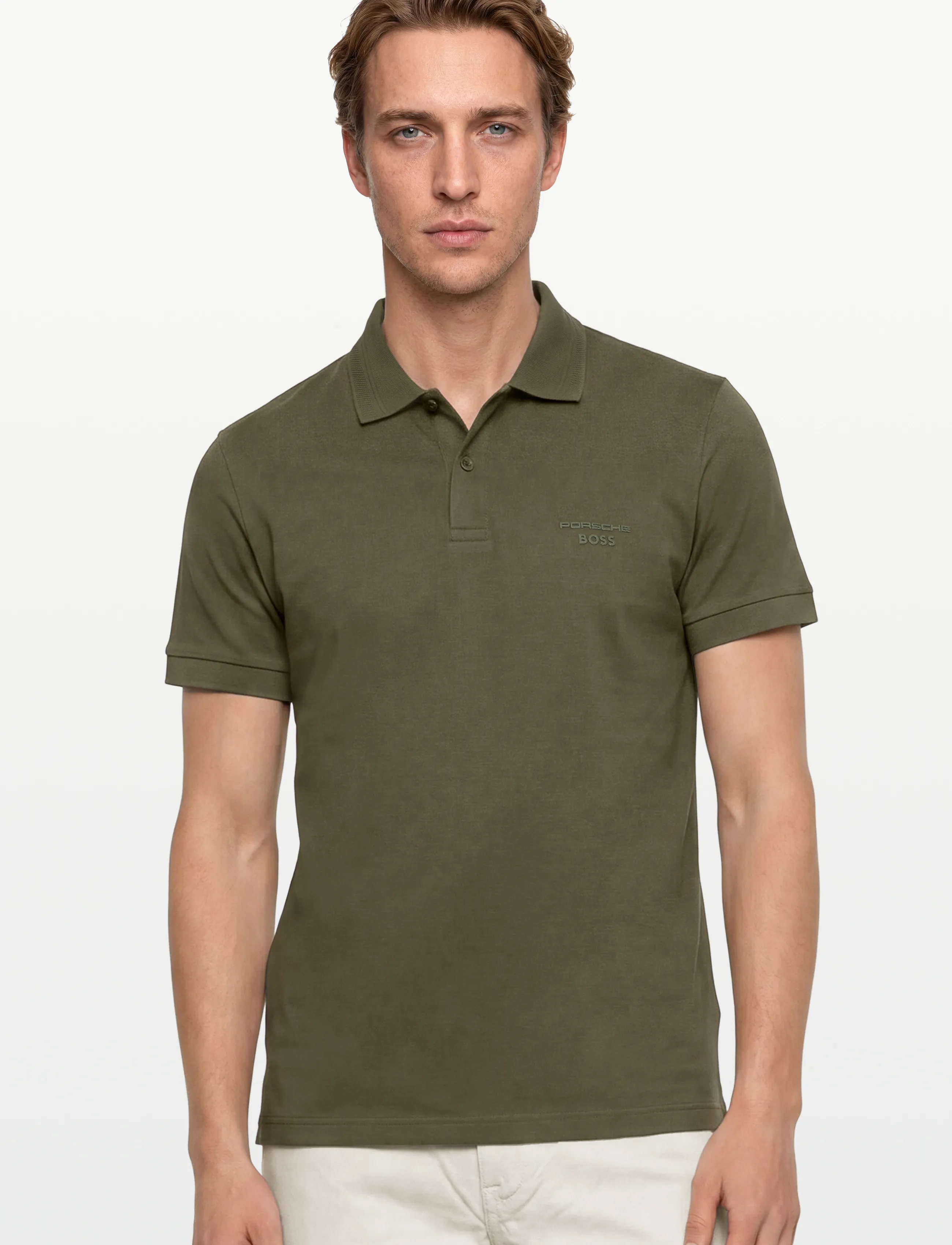 BOSS - PL_PS Spirit70 Plk - kortærmede poloer - open green - 3